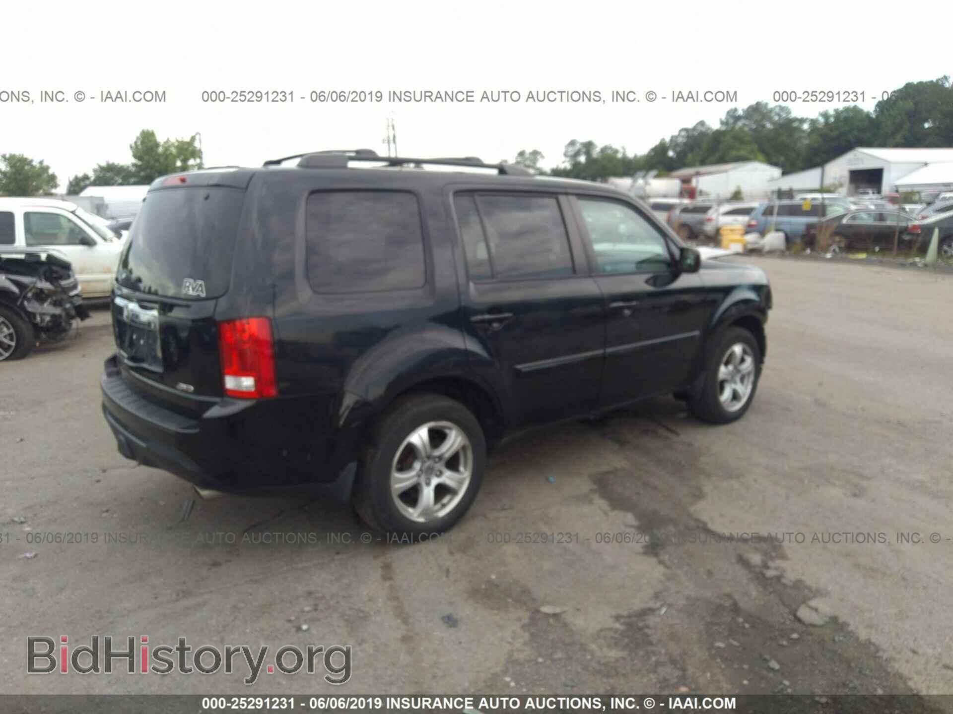 2012 HONDA PILOT - VIN: 5FNYF4H47CB001541 - Photo 4