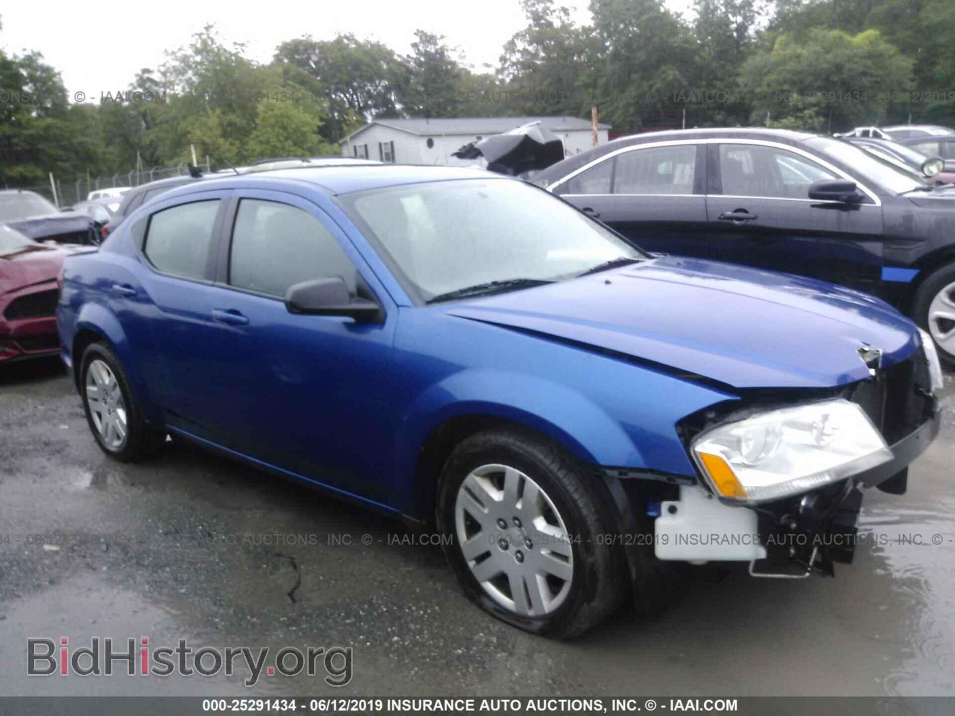 Photo 1C3CDZAG0DN748262 - DODGE AVENGER 2013
