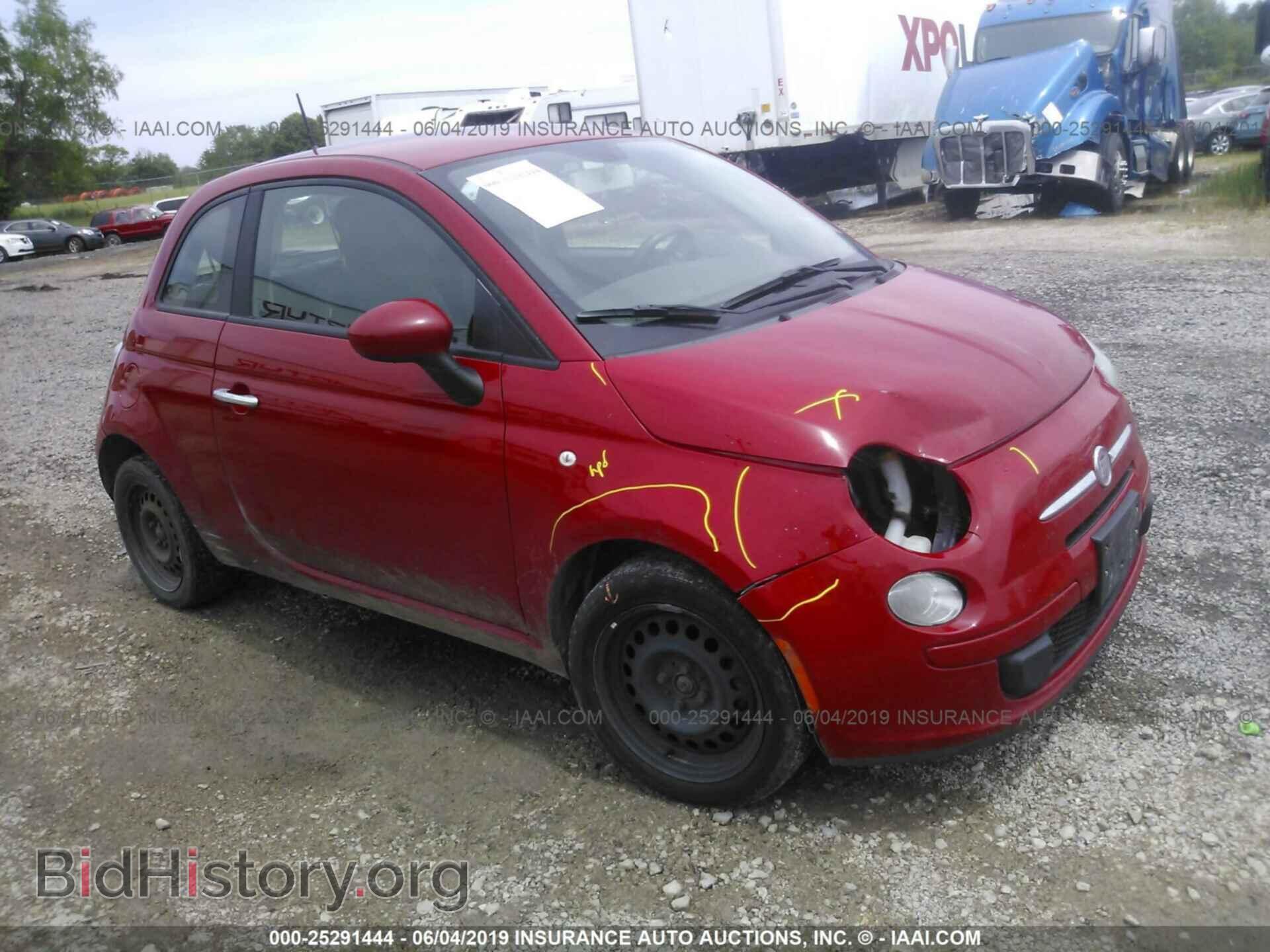 Фотография 3C3CFFAR6CT363443 - FIAT 500 2012