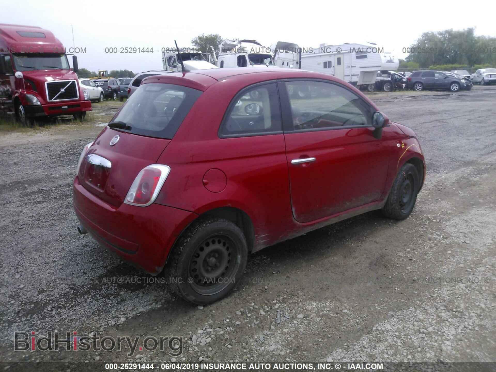 2012 FIAT 500 - VIN: 3C3CFFAR6CT363443 - Фото 4
