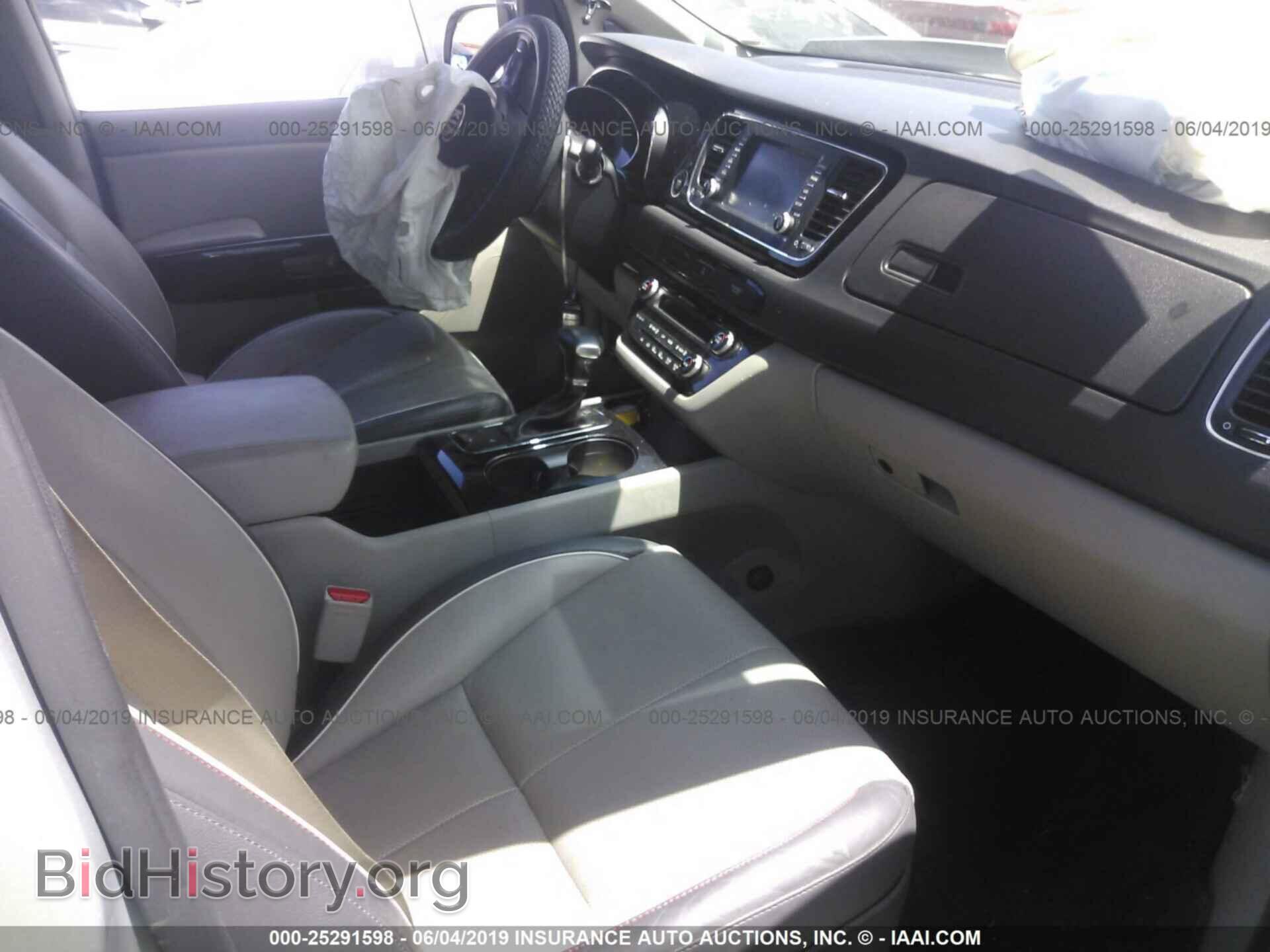 2017 KIA SEDONA - VIN: KNDMC5C16H6259059 - Фото 5