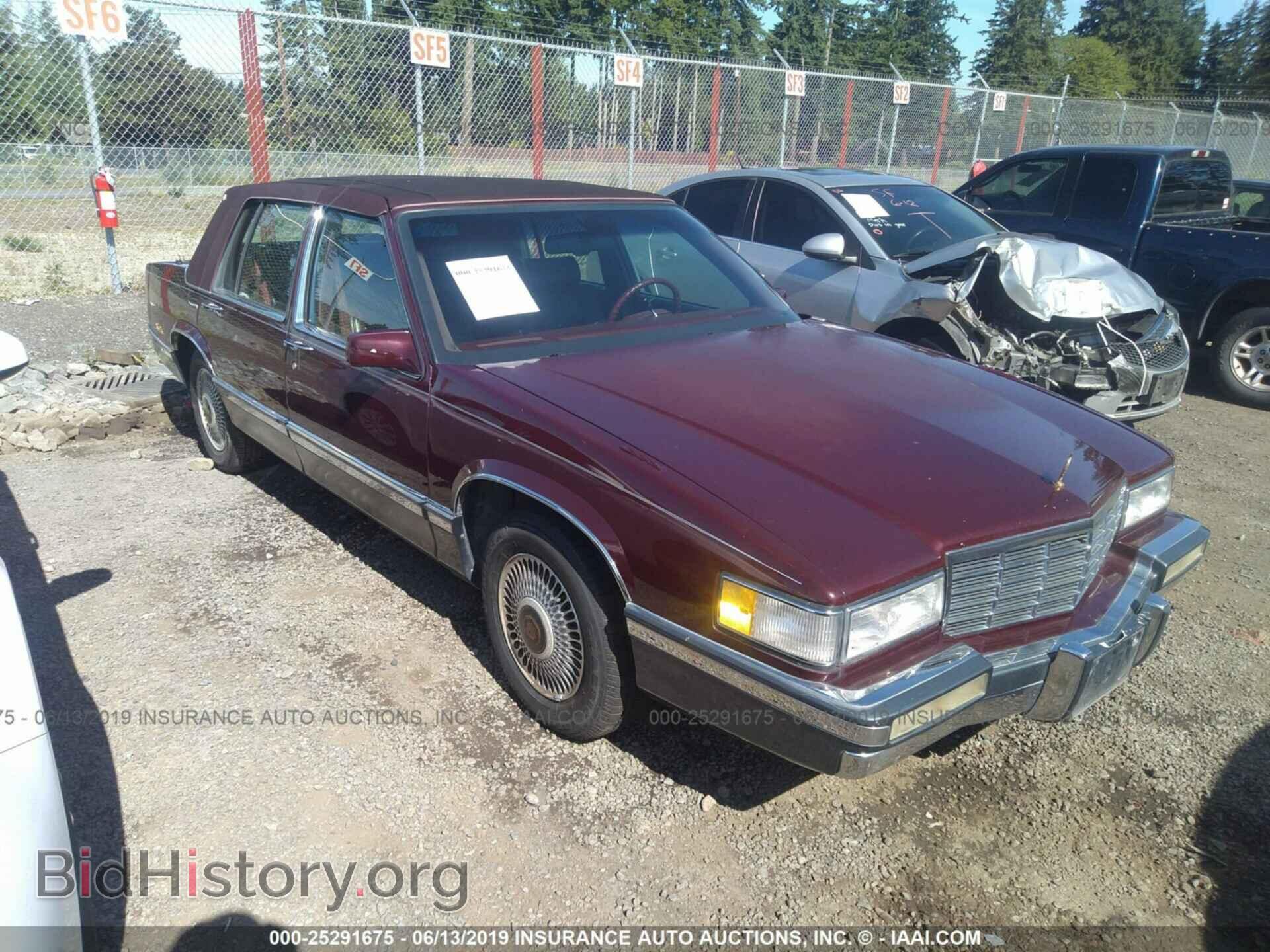 Photo 1G6CD53B6M4245706 - CADILLAC DEVILLE 1991
