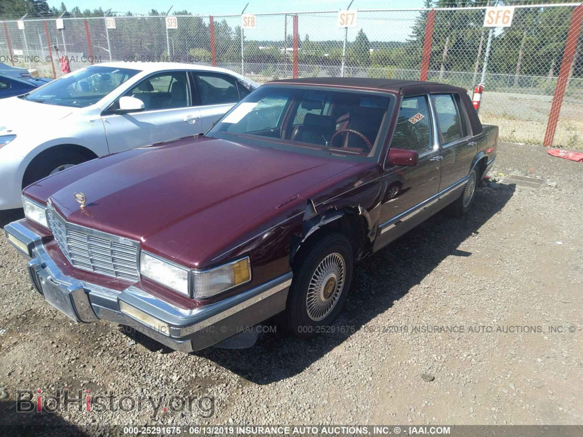1991 CADILLAC DEVILLE - VIN: 1G6CD53B6M4245706 - Photo 2