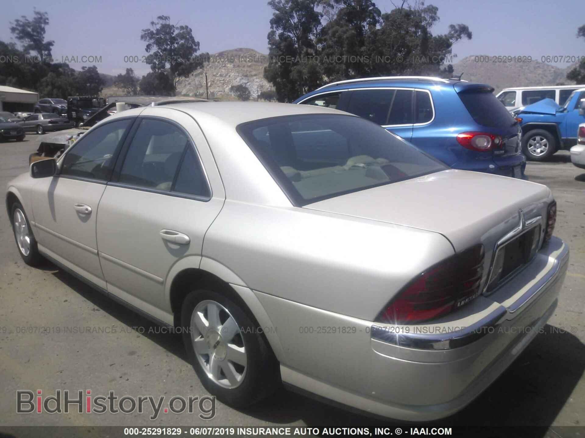 2002 LINCOLN LS - VIN: 1LNHM87AX2Y632525 - Фото 3