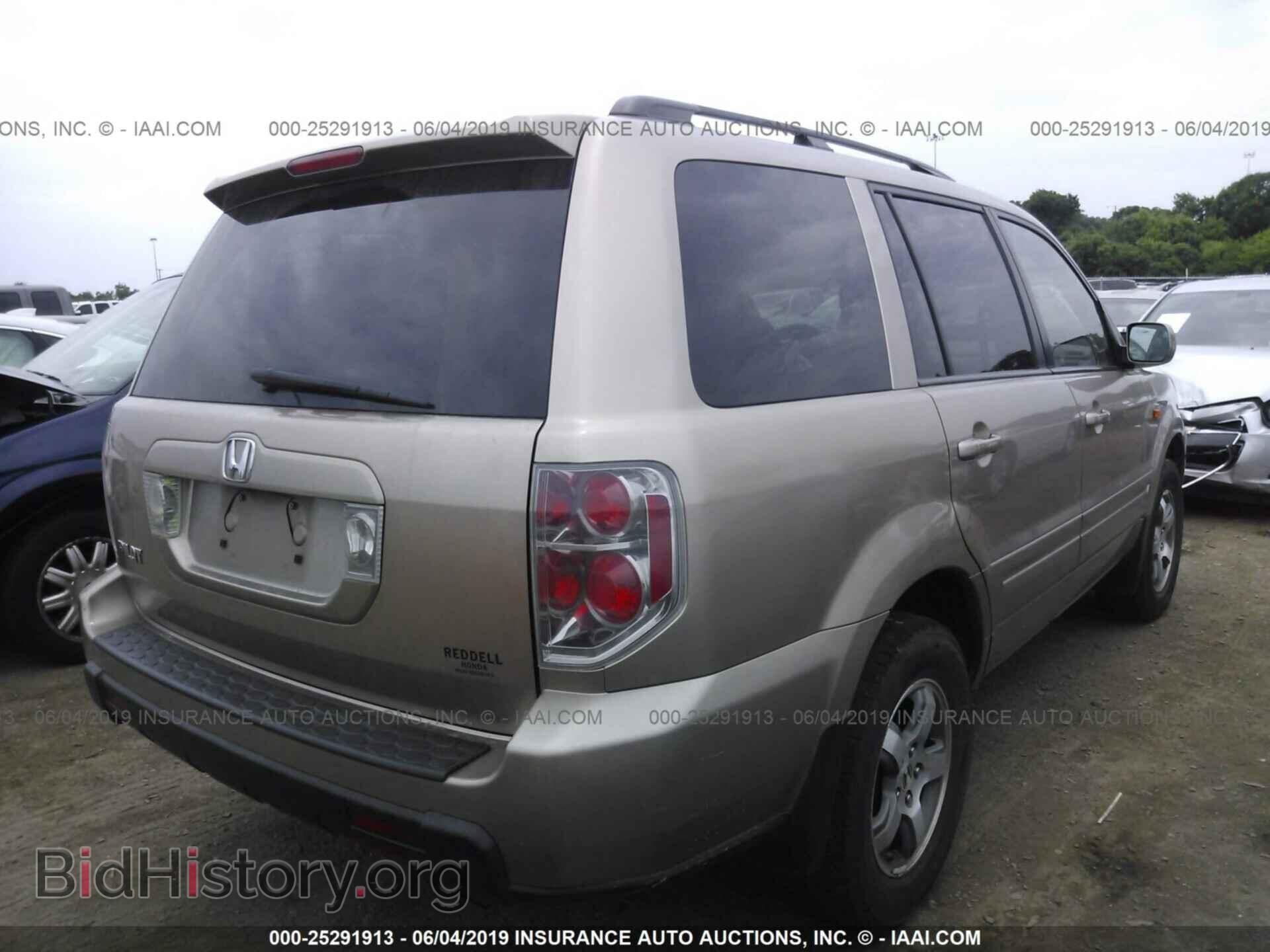 2006 HONDA PILOT - VIN: 5FNYF28526B044041 - Photo 4