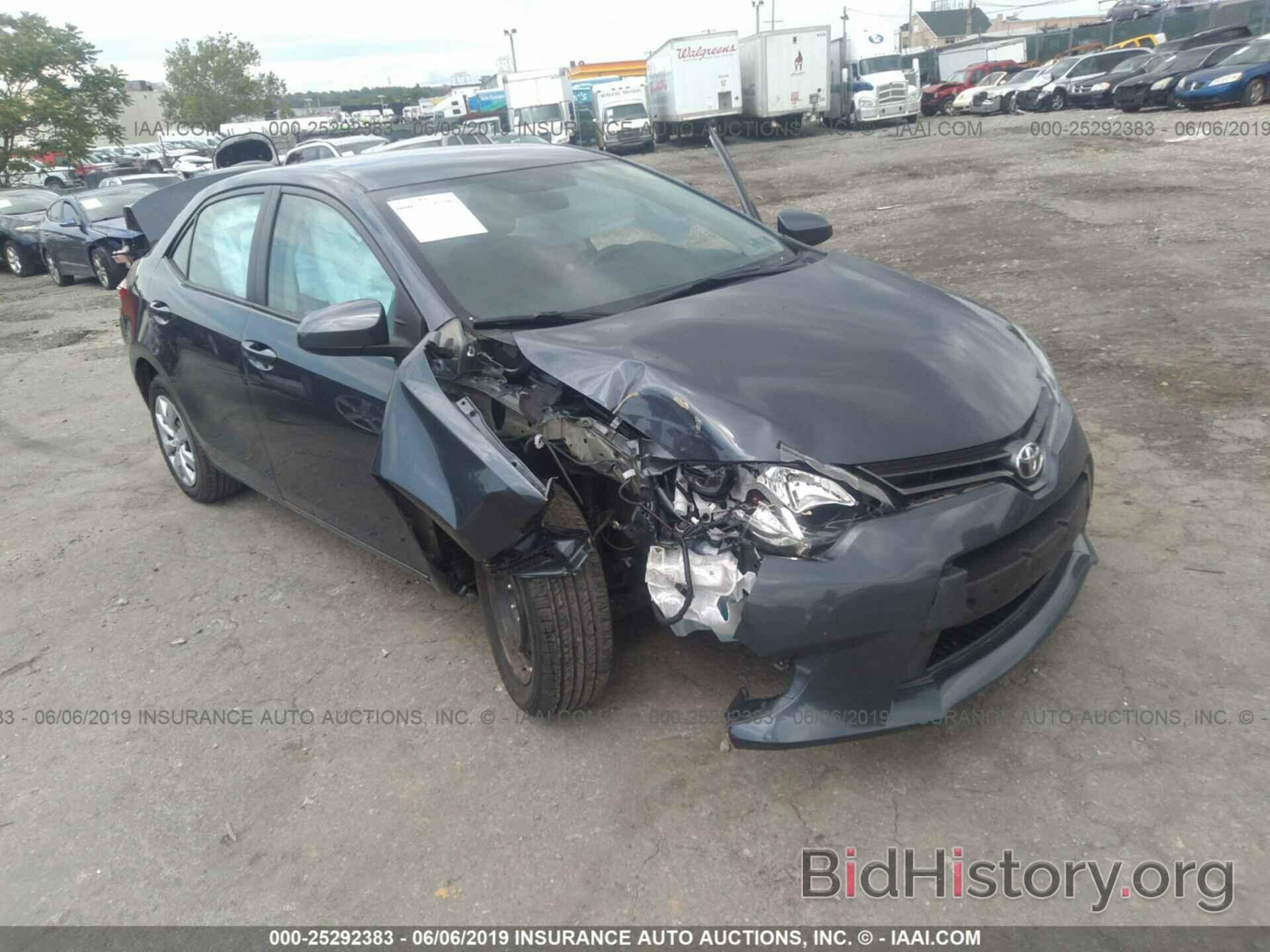 Photo 2T1BURHEXGC642209 - TOYOTA COROLLA 2016