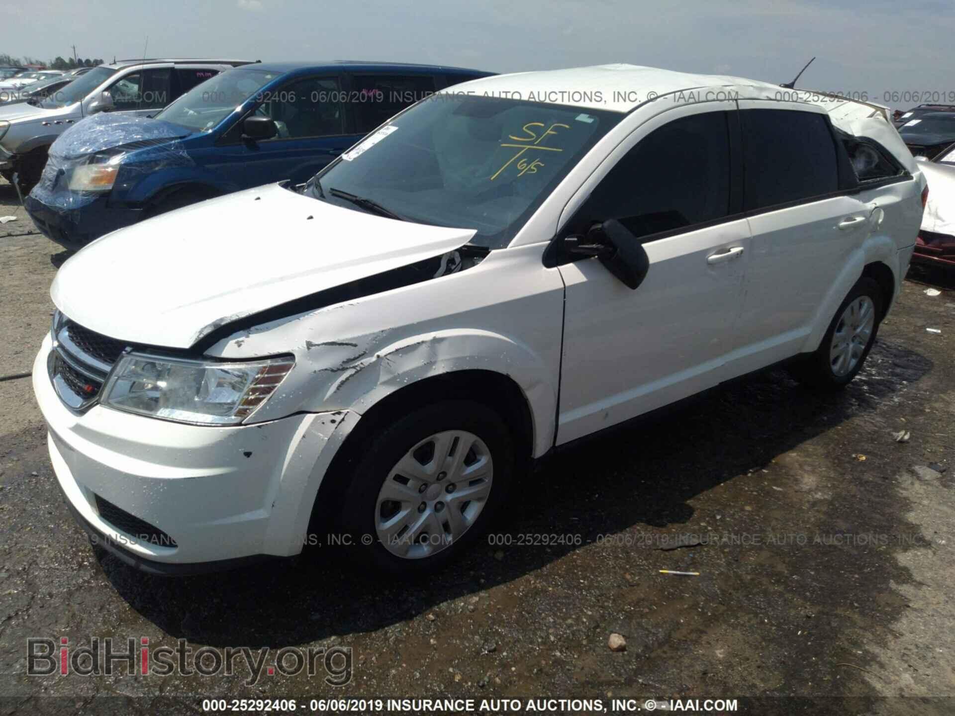 2015 DODGE JOURNEY - VIN: 3C4PDCAB6FT674430 - Фото 2