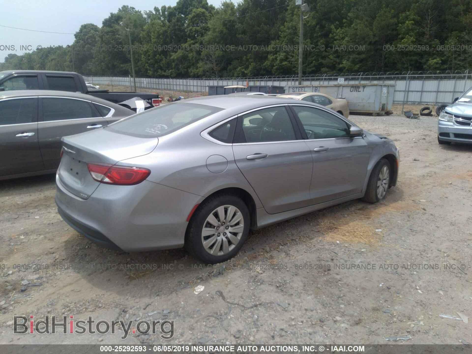 2016 CHRYSLER 200 - VIN: 1C3CCCFB4GN171446 - Фото 4