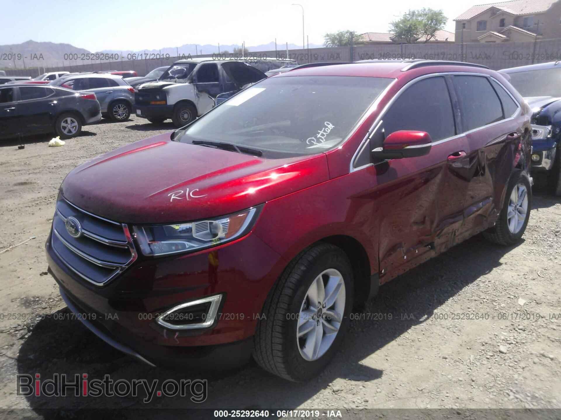 2017 FORD EDGE - VIN: 2FMPK3J94HBC49544 - Фото 2