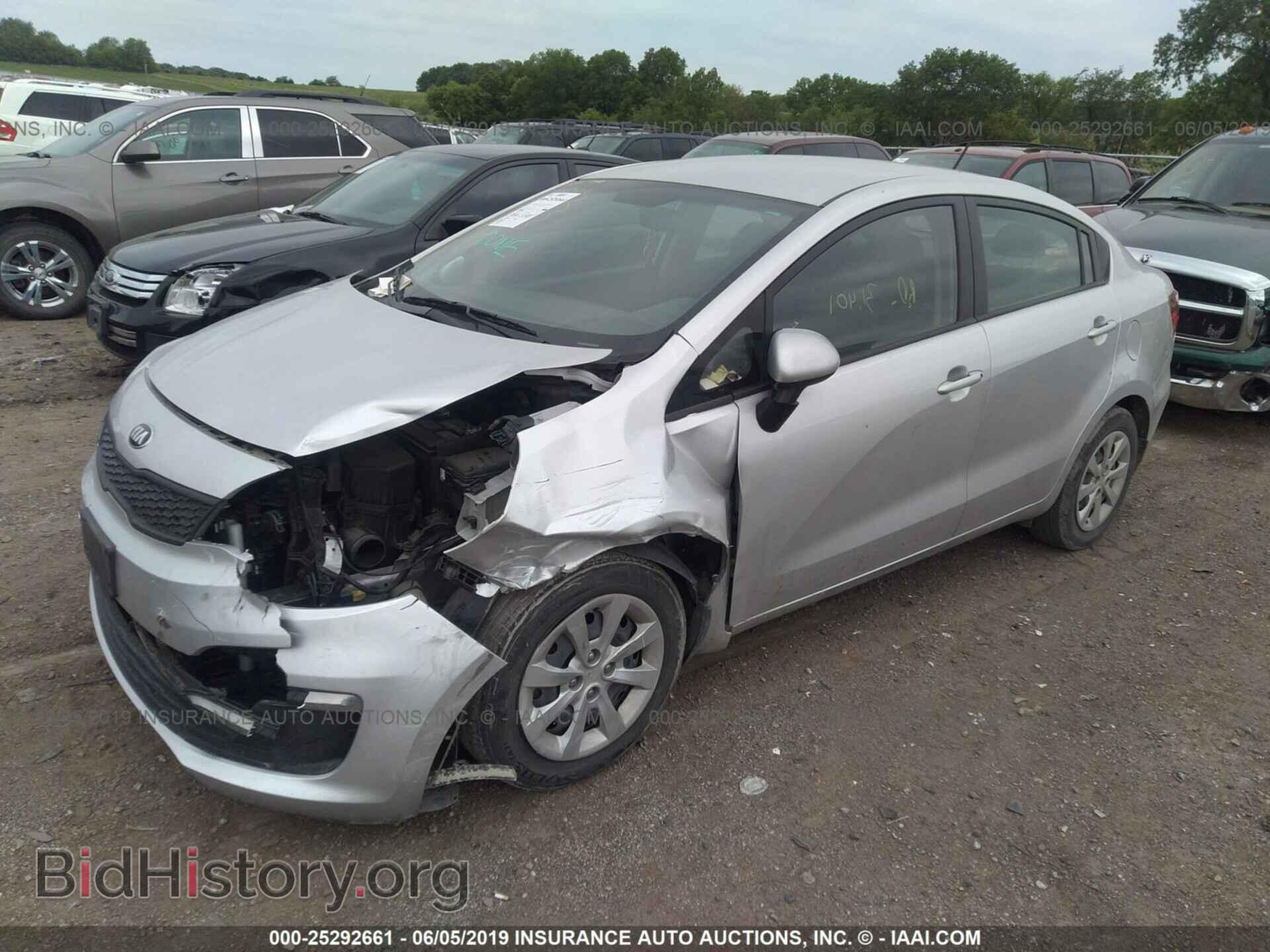 2017 KIA RIO - VIN: KNADM4A34H6050766 - Фото 2