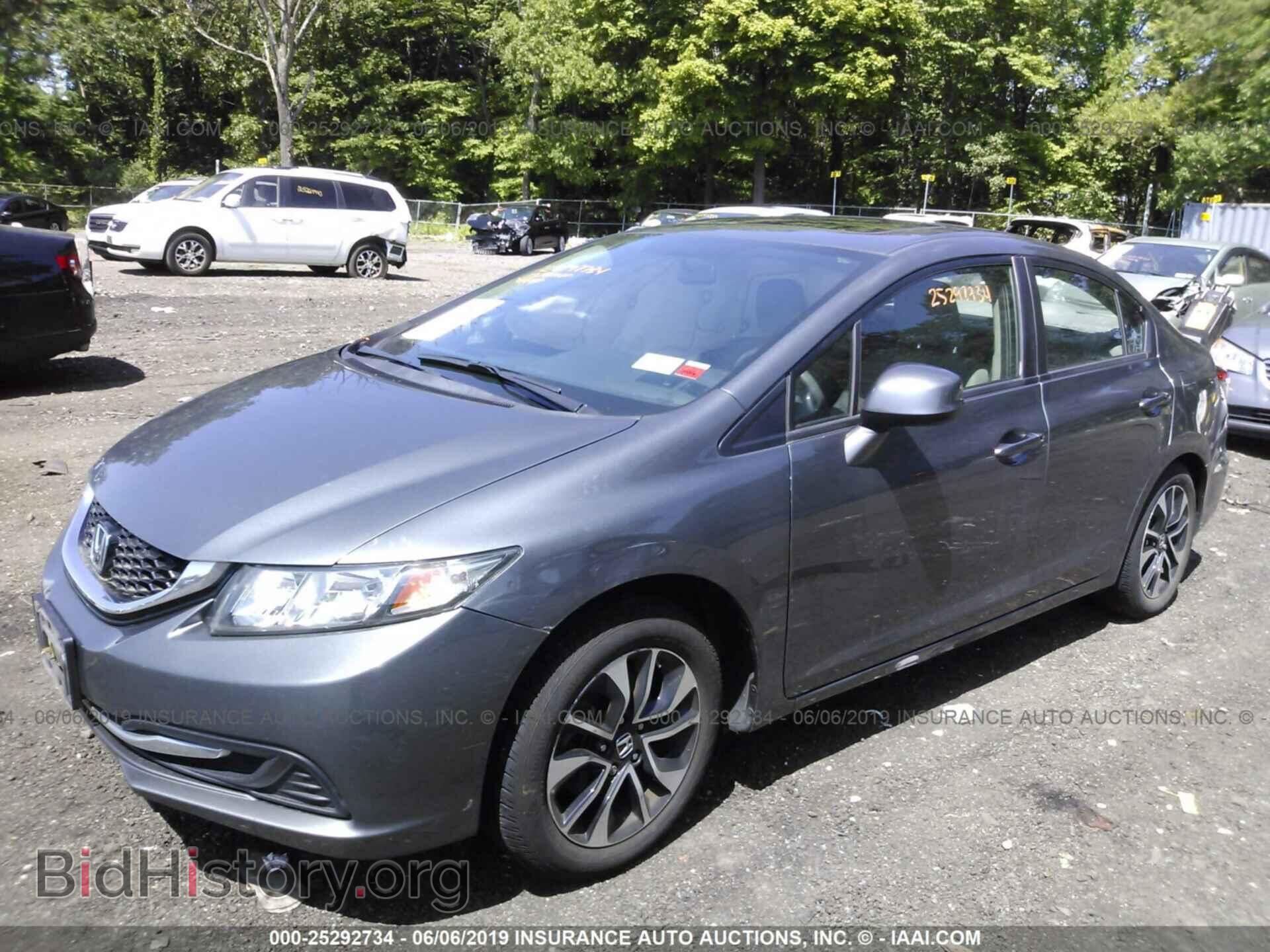 2013 HONDA CIVIC - VIN: 19XFB2F82DE258773 - Фото 2