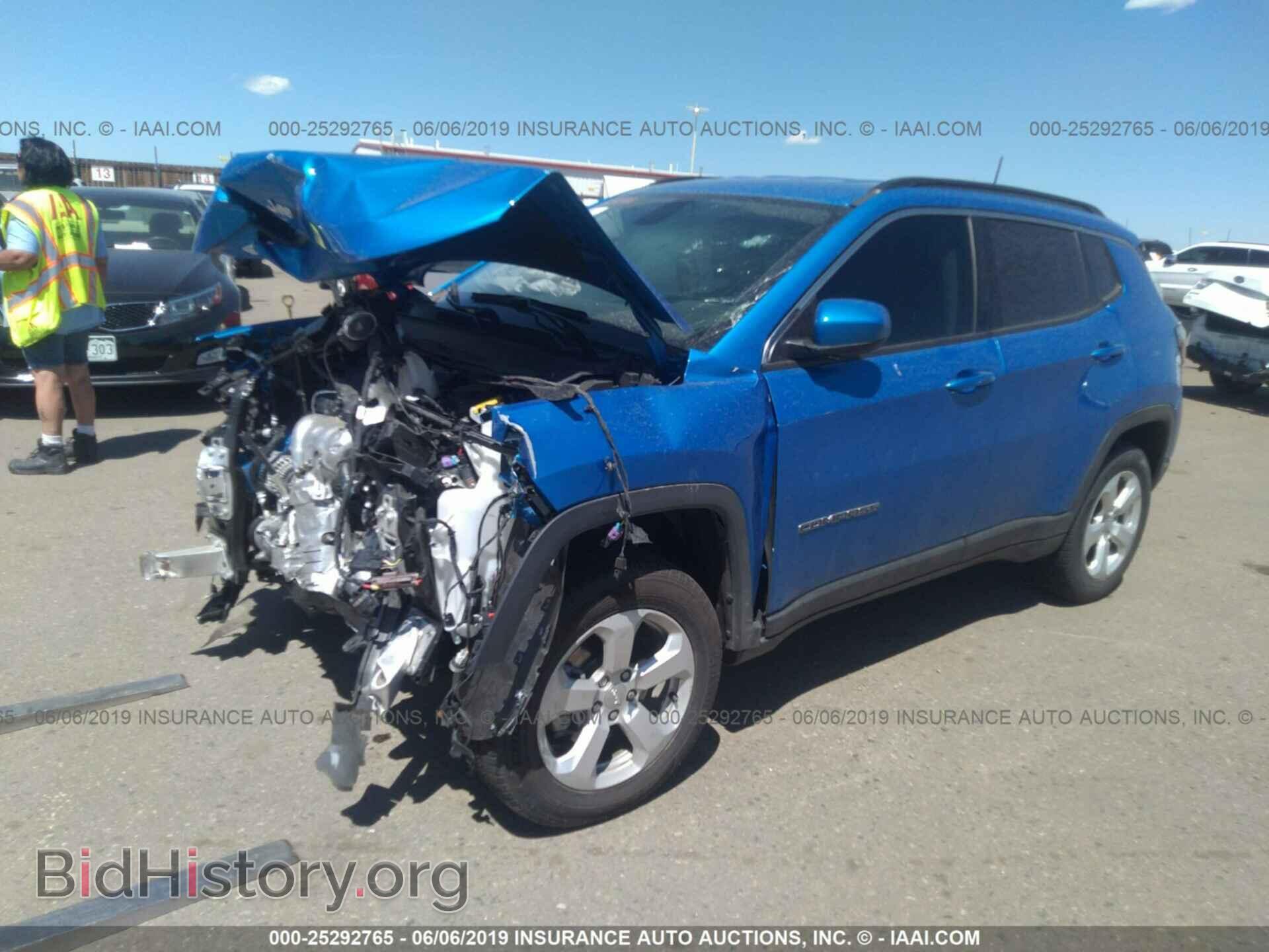 2019 JEEP COMPASS - VIN: 3C4NJDBB2KT657168 - Фото 2
