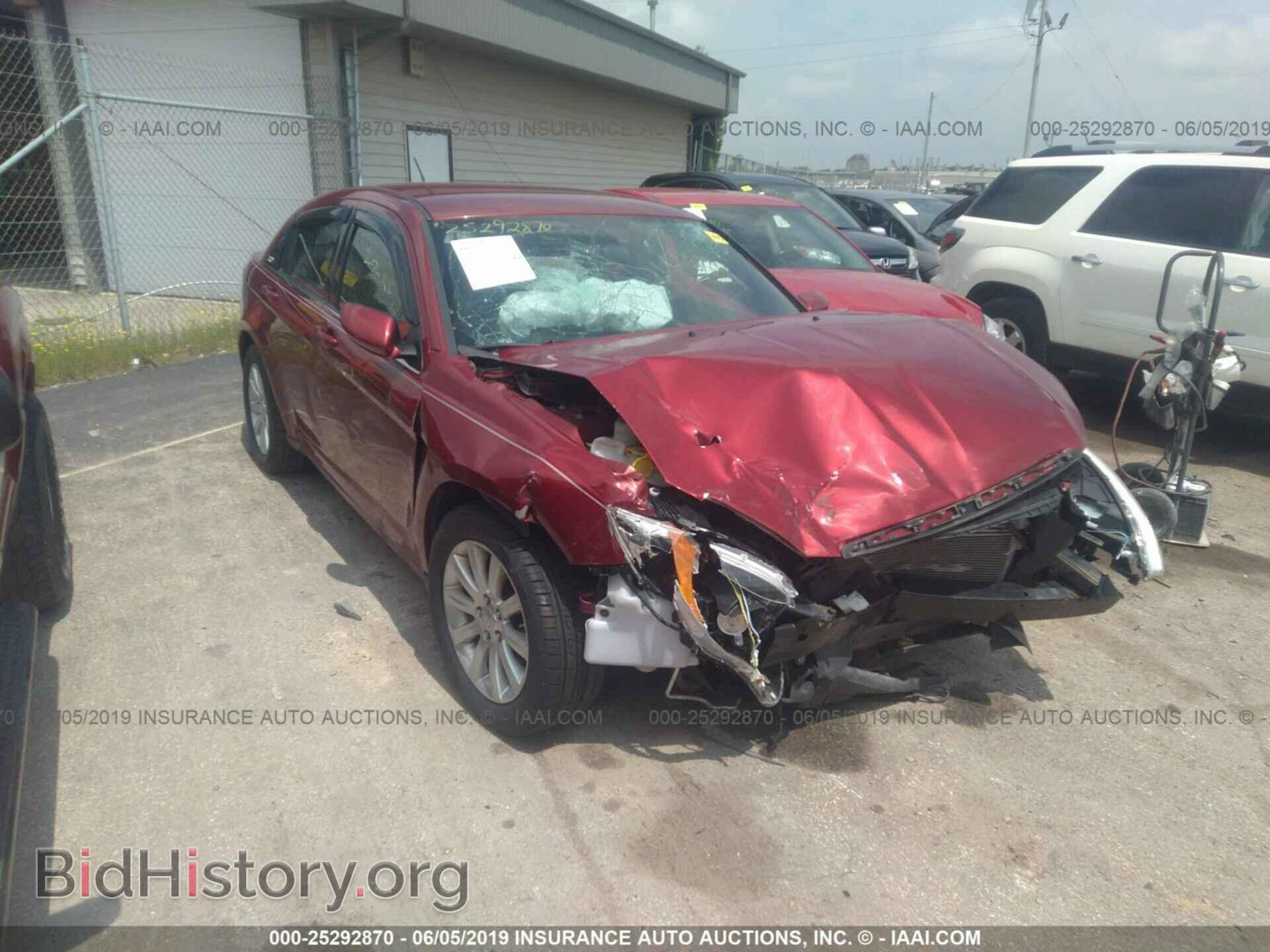 Фотография 1C3CCBBB4CN300179 - CHRYSLER 200 2012