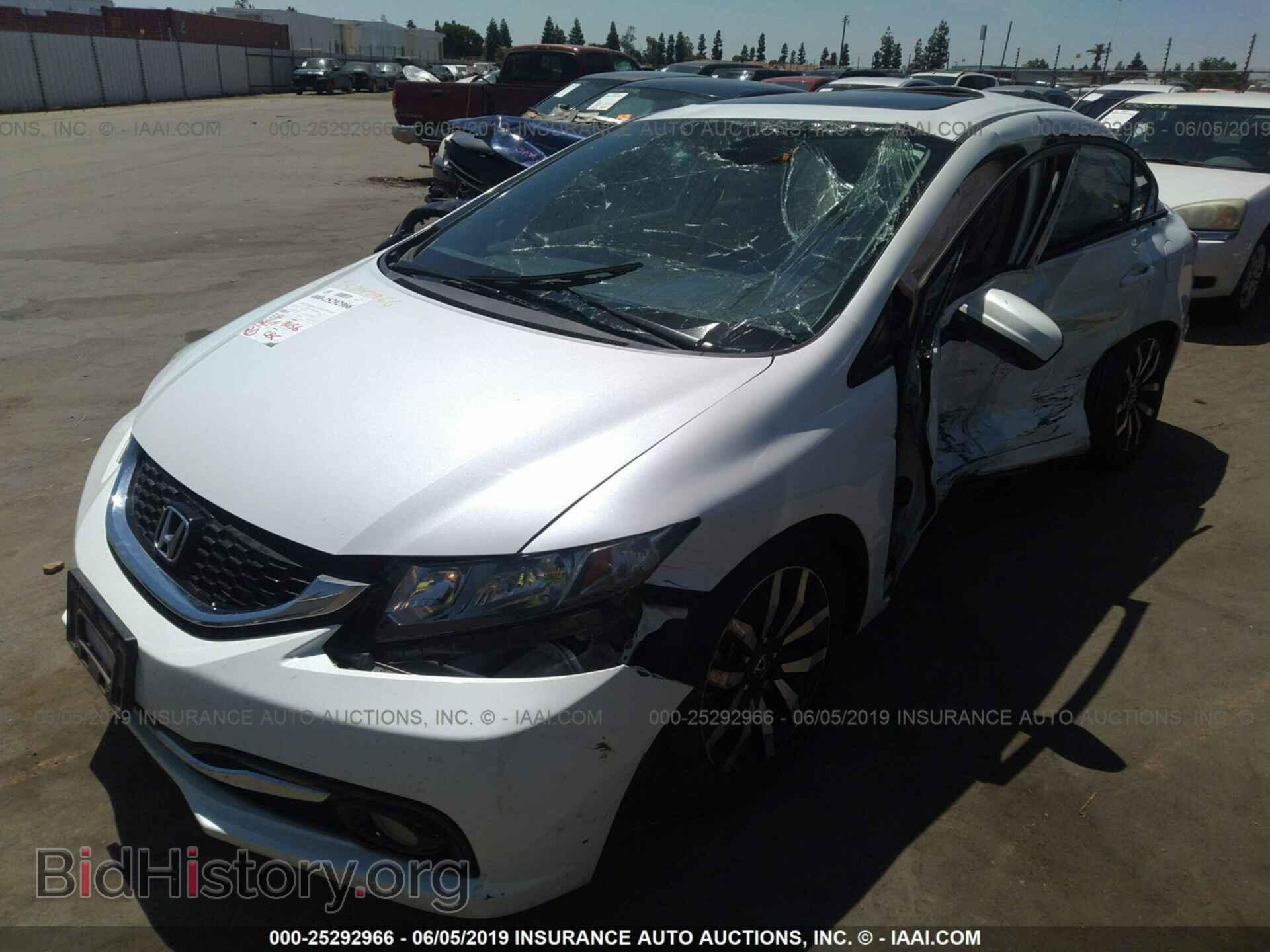2014 HONDA CIVIC - VIN: 19XFB2F96EE275697 - Фото 2
