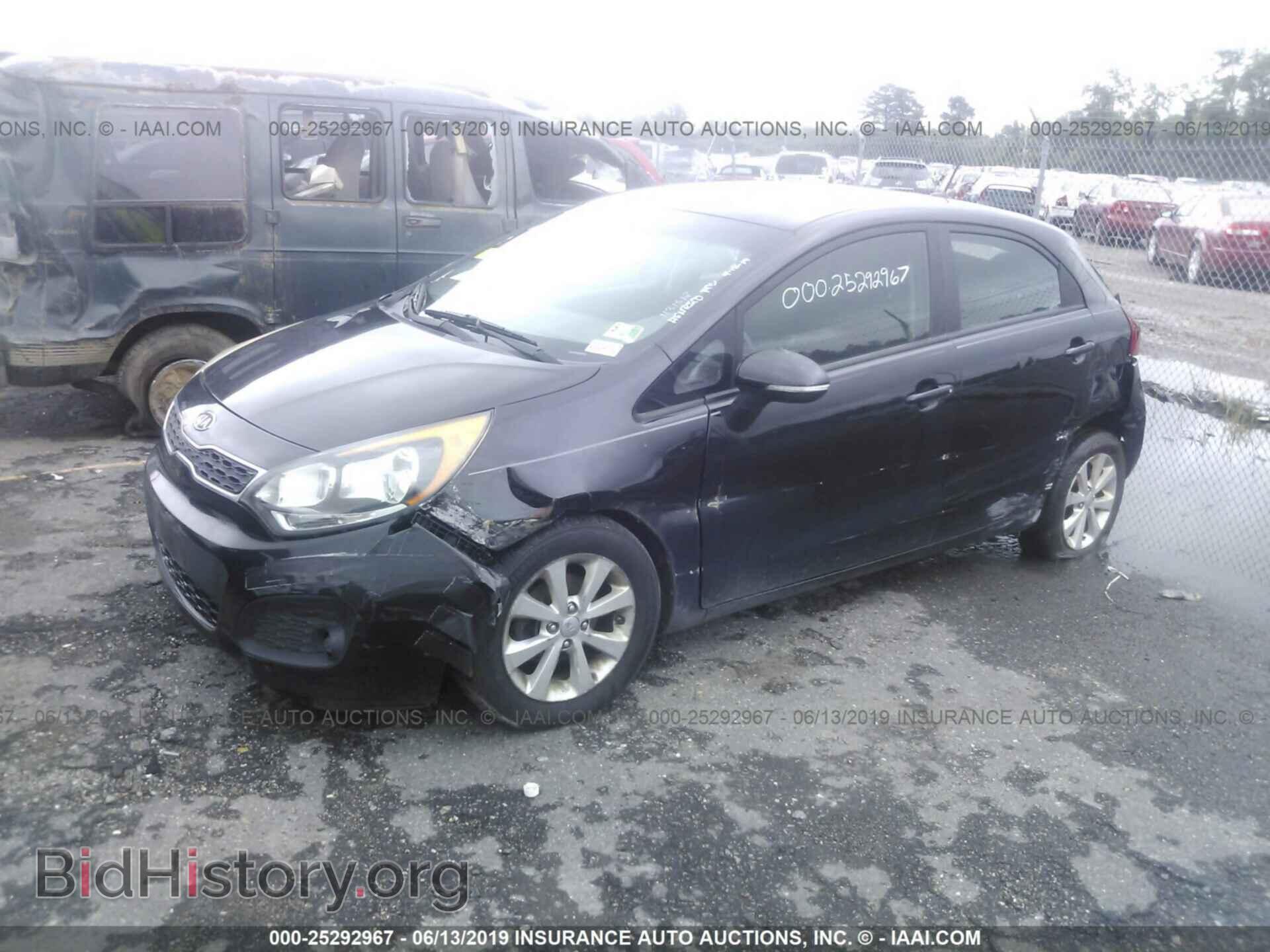 2013 KIA RIO - VIN: KNADN5A32D6113151 - Фото 2