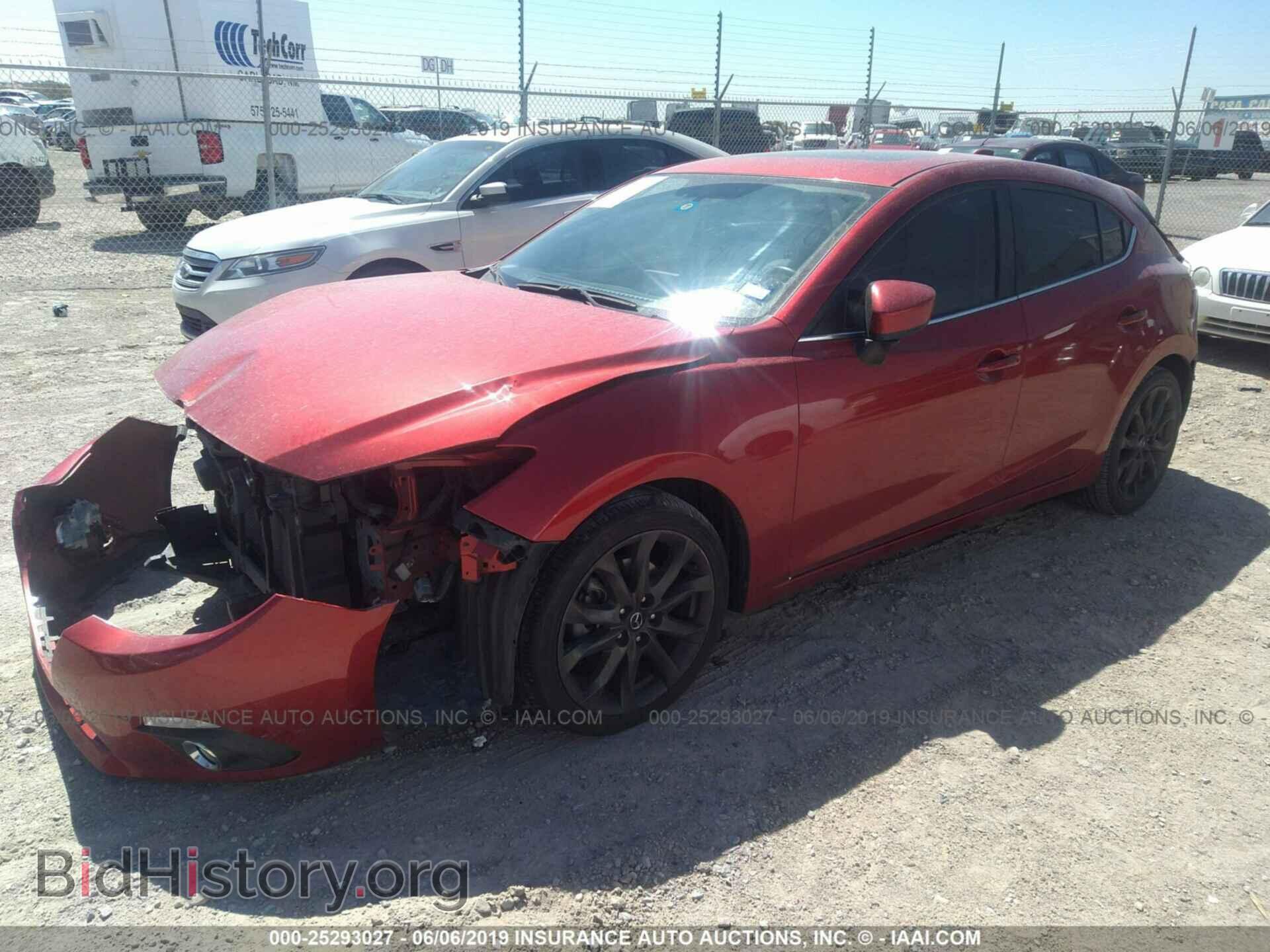 2014 MAZDA 3 - VIN: JM1BM1M39E1209391 - Фото 2