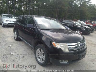 2007 Ford EDGE SEL, black — VIN 2FMDK38C07BB50111, IAAI