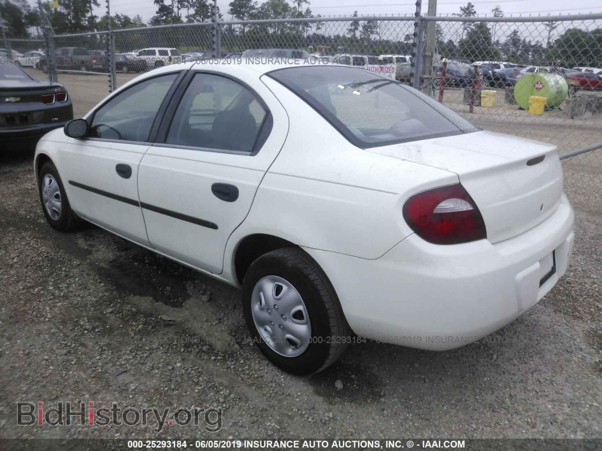 2005 DODGE NEON - VIN: 1B3ES26C65D101400 - Фото 3