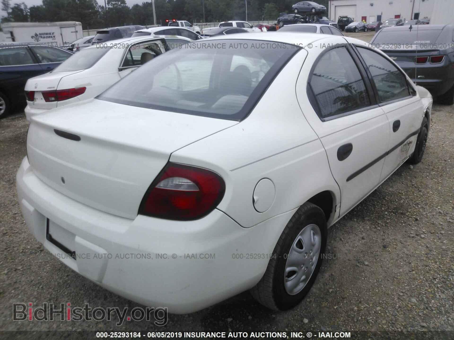 2005 DODGE NEON - VIN: 1B3ES26C65D101400 - Фото 4