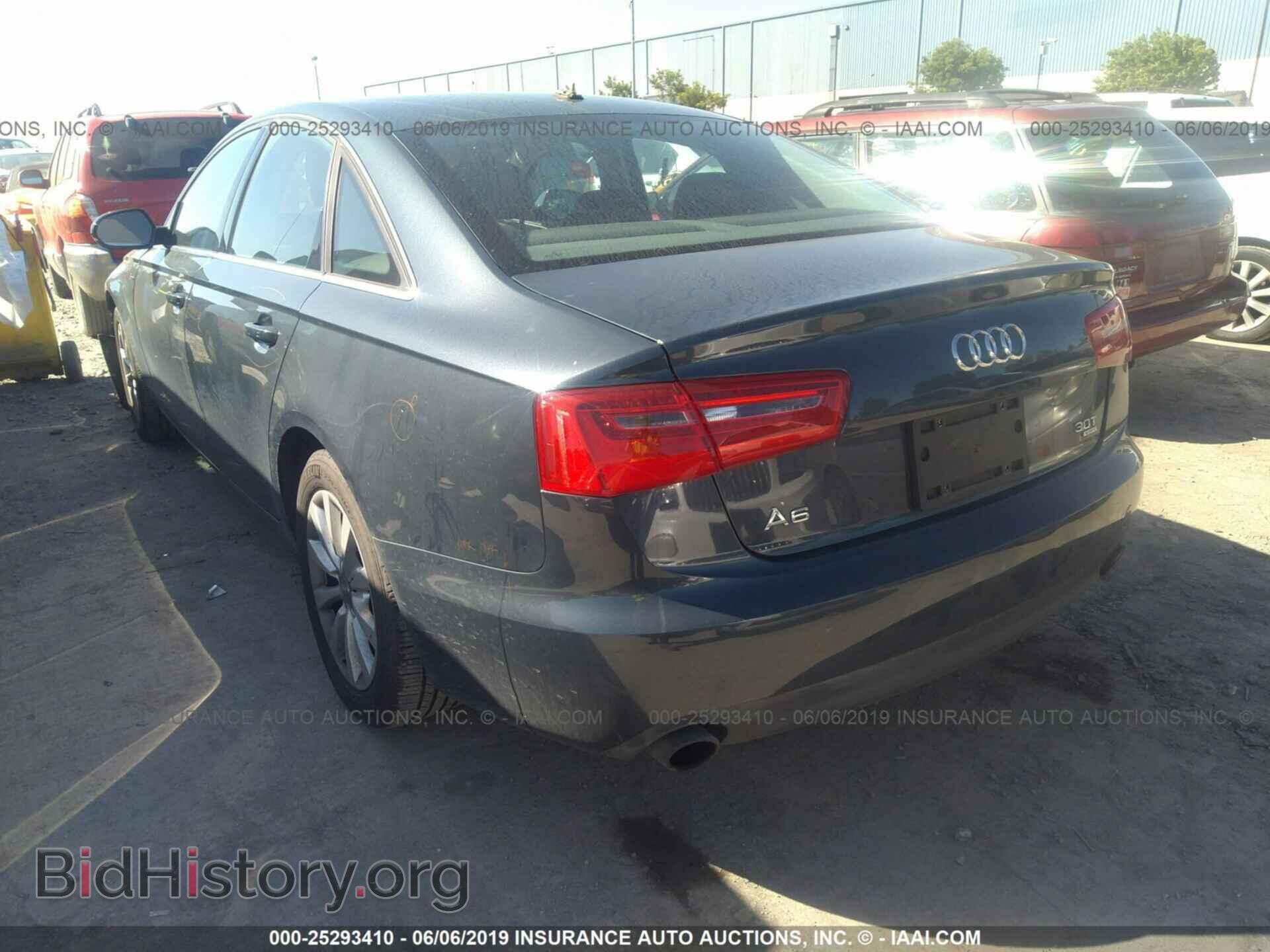 2013 AUDI A6 - VIN: WAUFGBFC3DN075302 - Фото 3