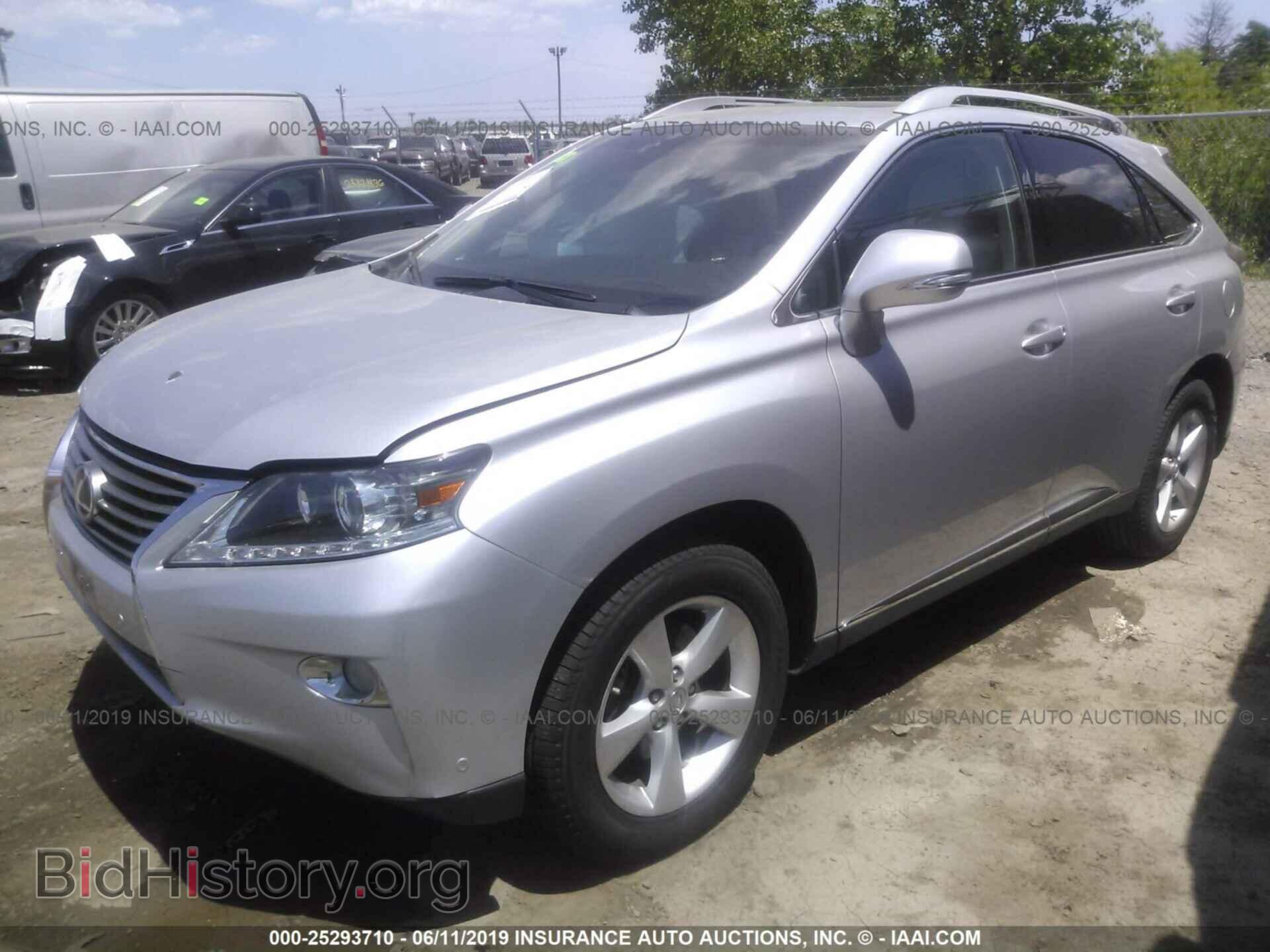 2015 LEXUS RX - VIN: 2T2BK1BA8FC297799 - Фото 2