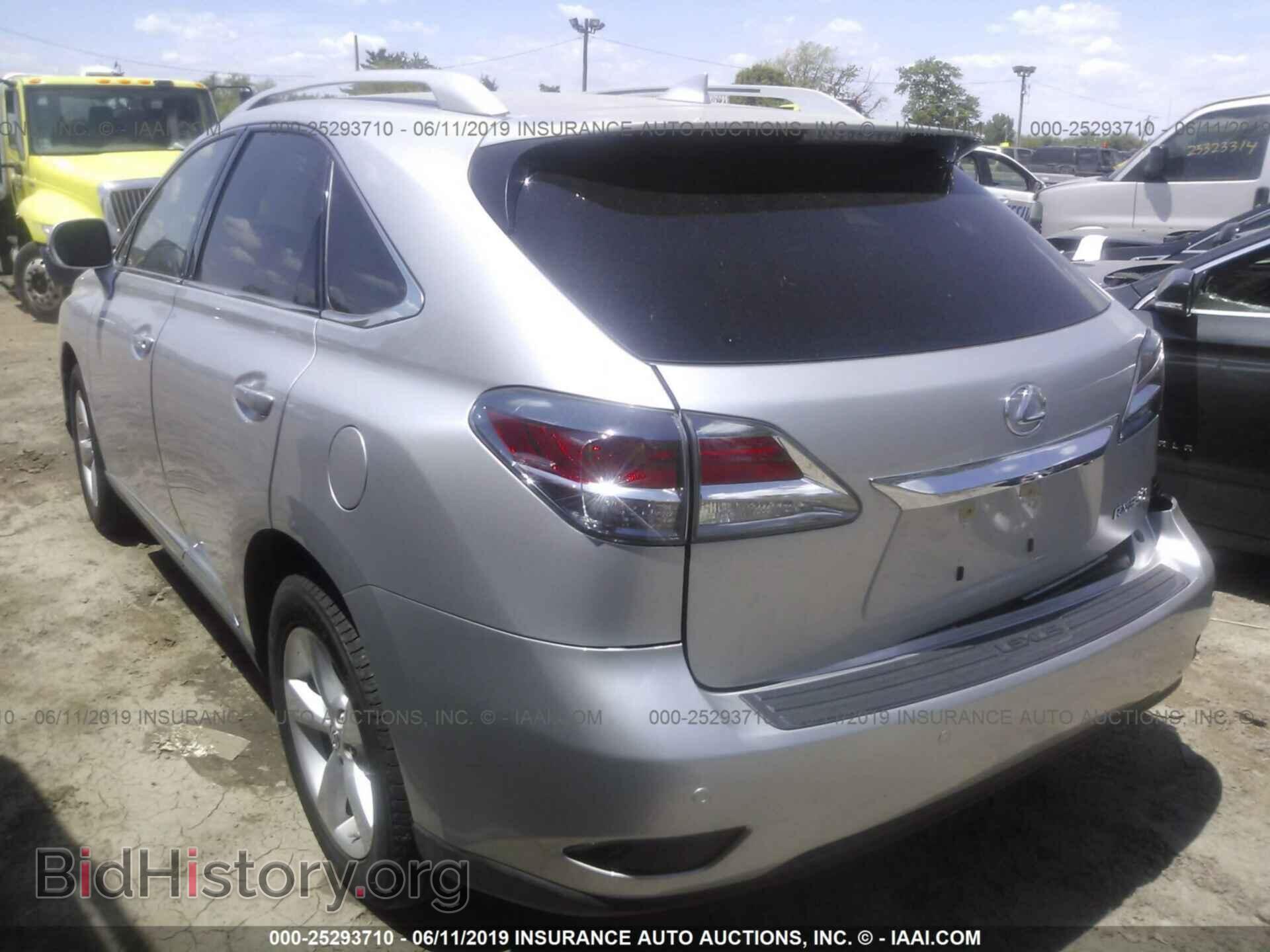 2015 LEXUS RX - VIN: 2T2BK1BA8FC297799 - Фото 3