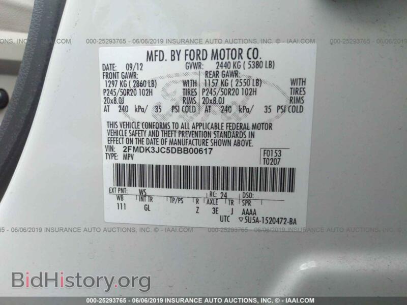 2013 Ford EDGE (VIN 2FMDK3JC5DBB00617) — photo 9 of 10