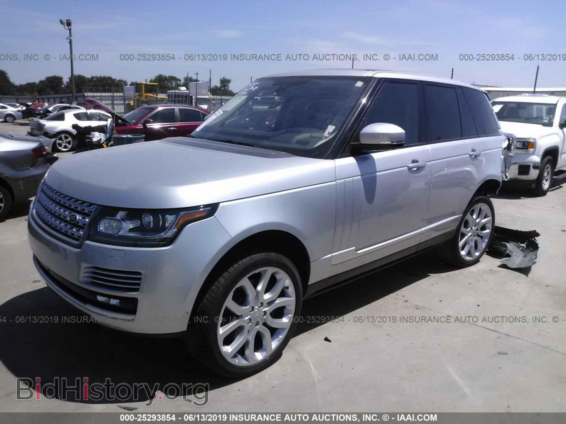2016 LAND ROVER RANGE ROVER - VIN: SALGV2EF3GA285749 - Фото 2