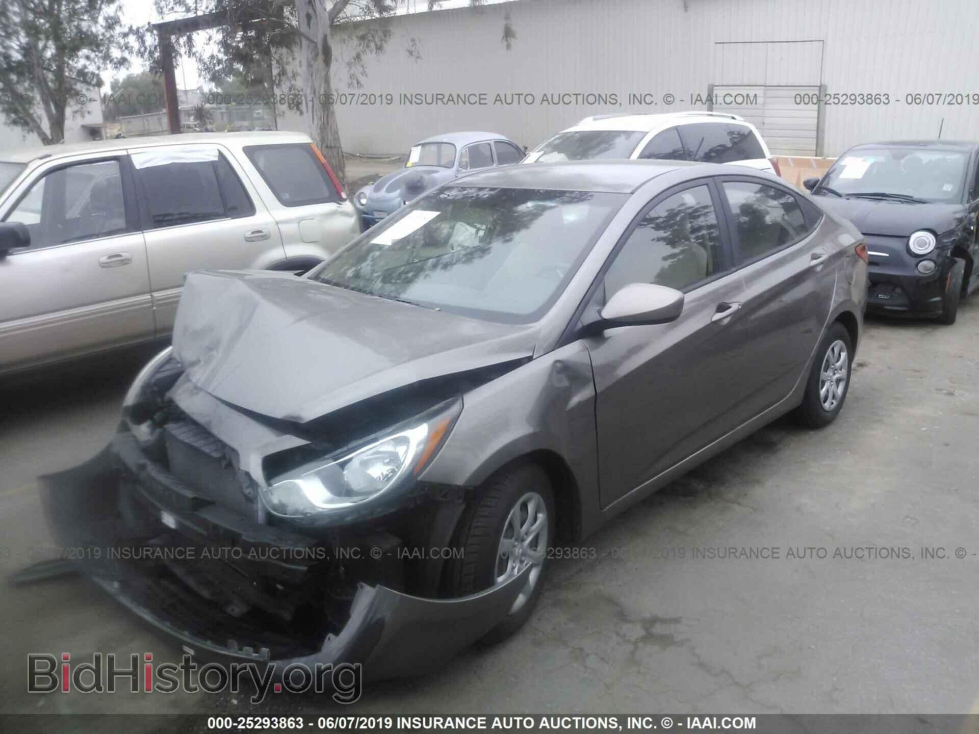 2013 HYUNDAI ACCENT - VIN: KMHCT4AE7DU480604 - Фото 2