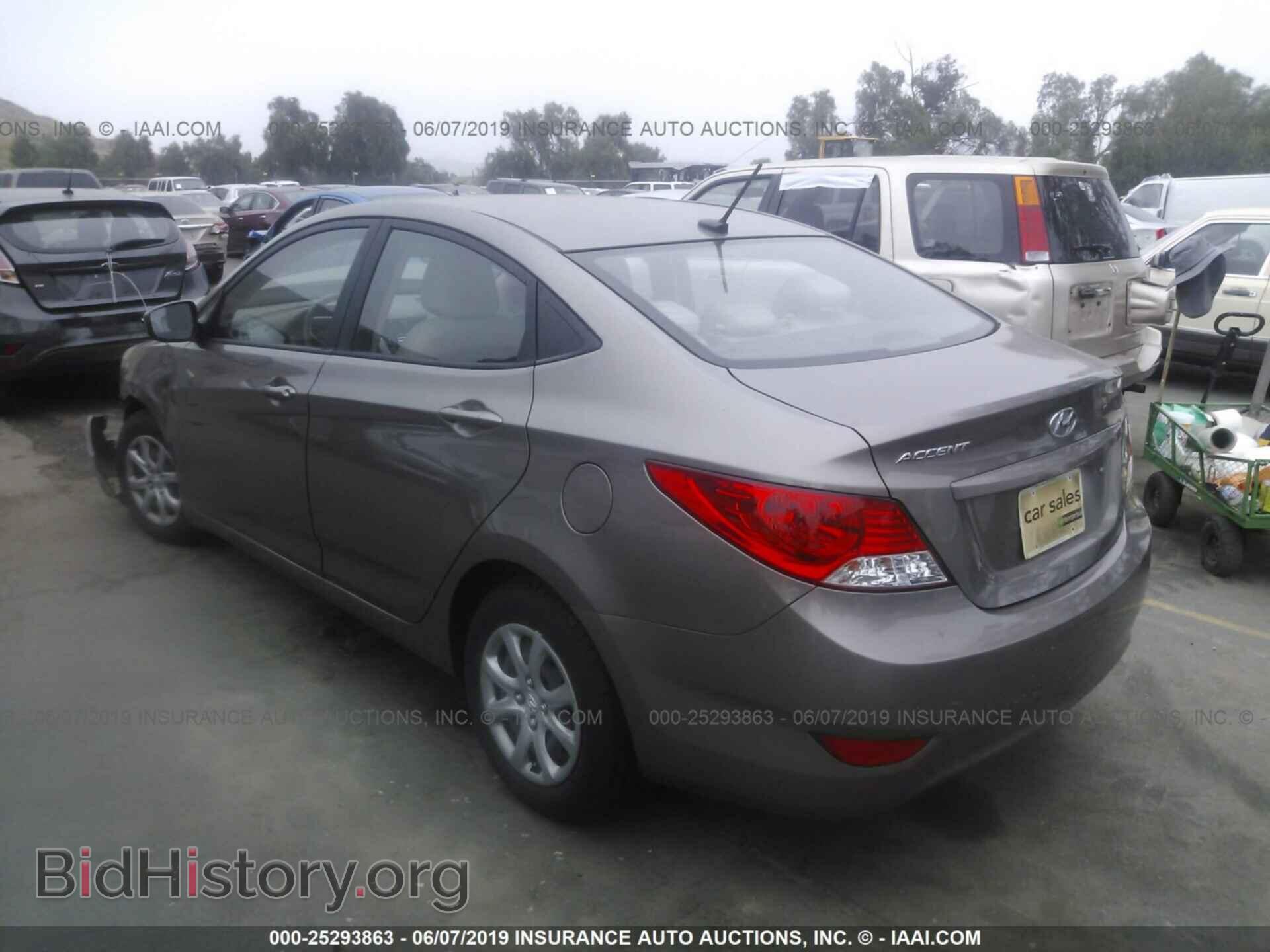 2013 HYUNDAI ACCENT - VIN: KMHCT4AE7DU480604 - Фото 3