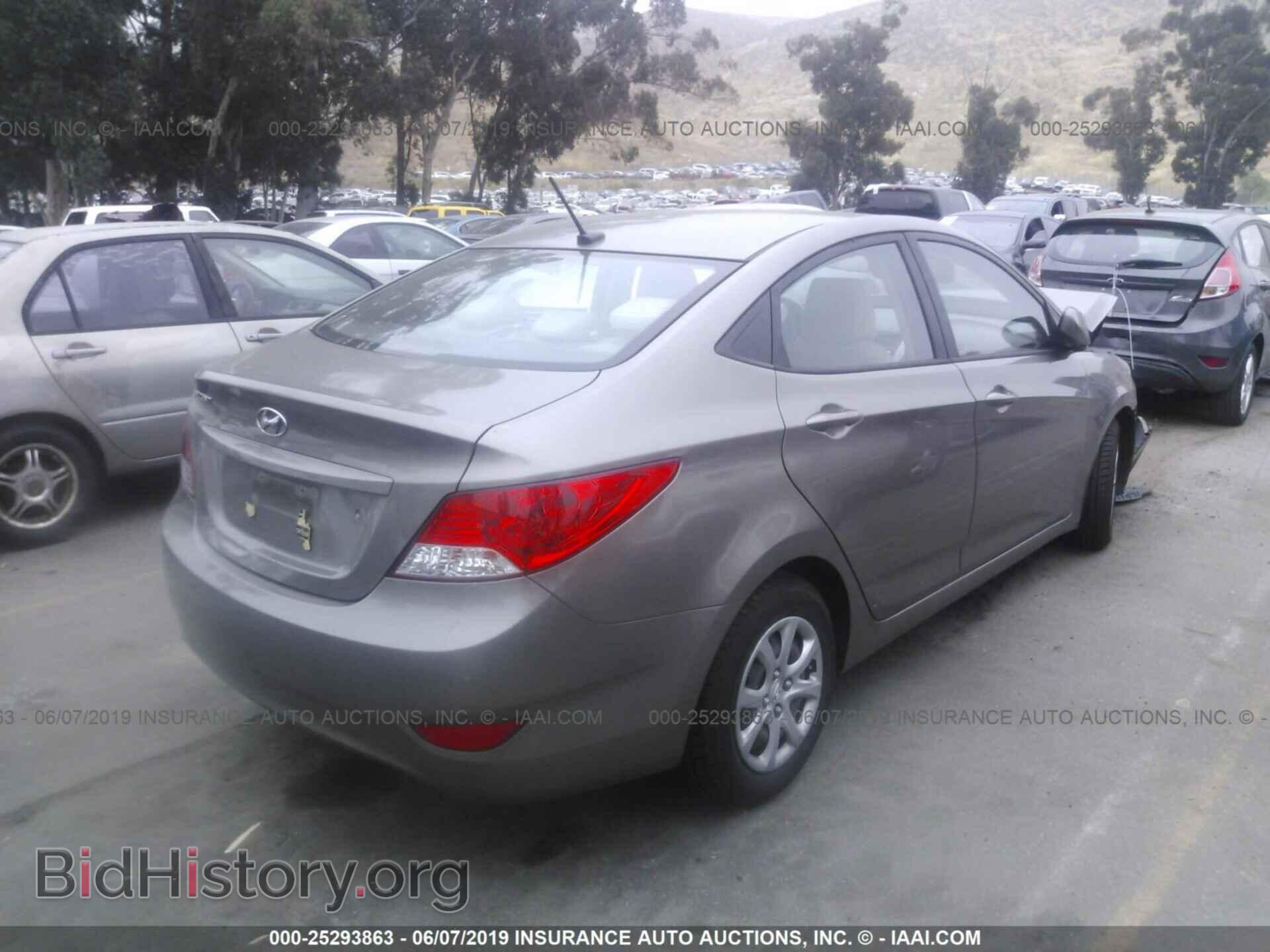 2013 HYUNDAI ACCENT - VIN: KMHCT4AE7DU480604 - Фото 4