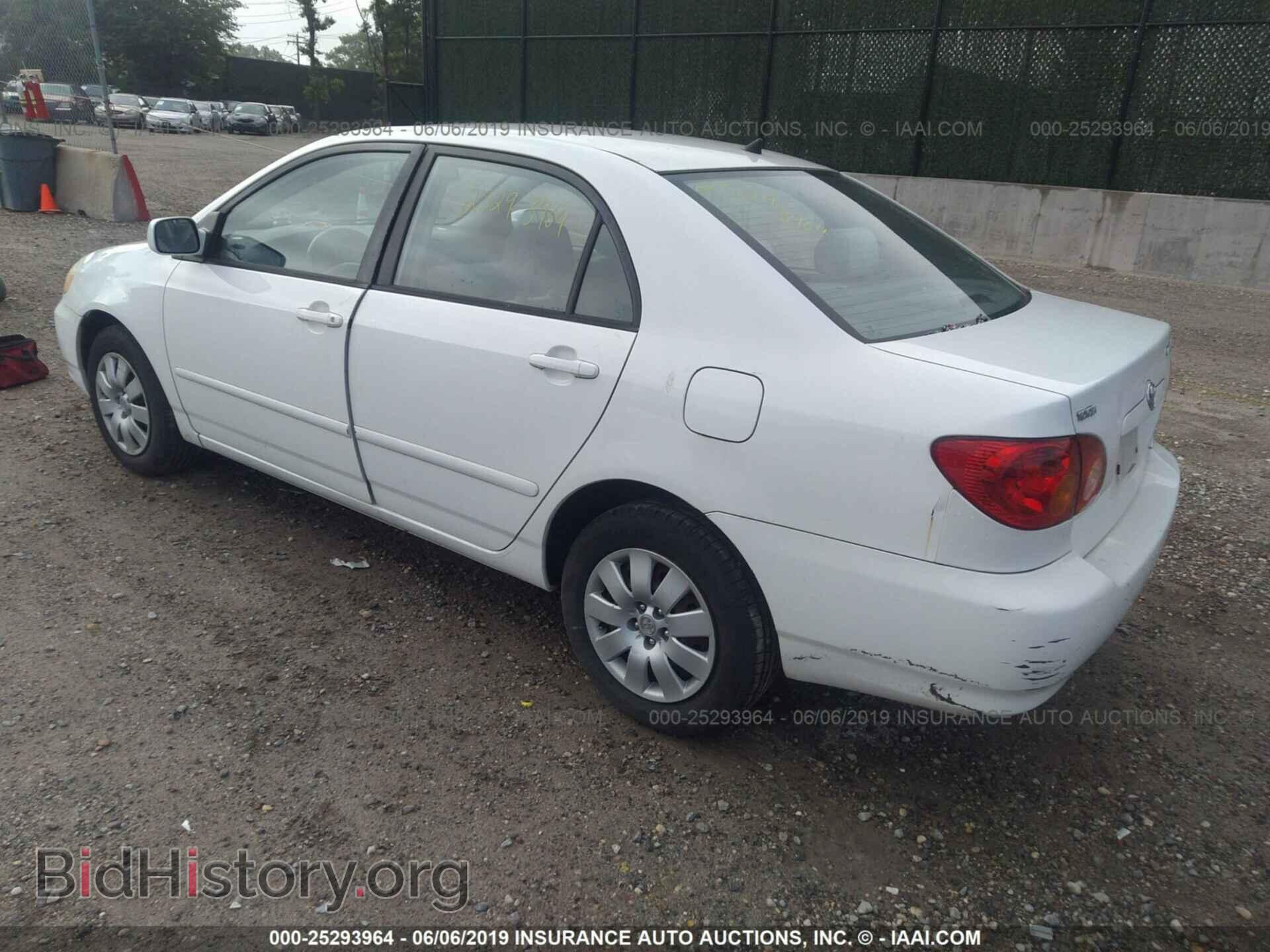 2003 TOYOTA COROLLA - VIN: 2T1BR32E03C063263 - Фото 3