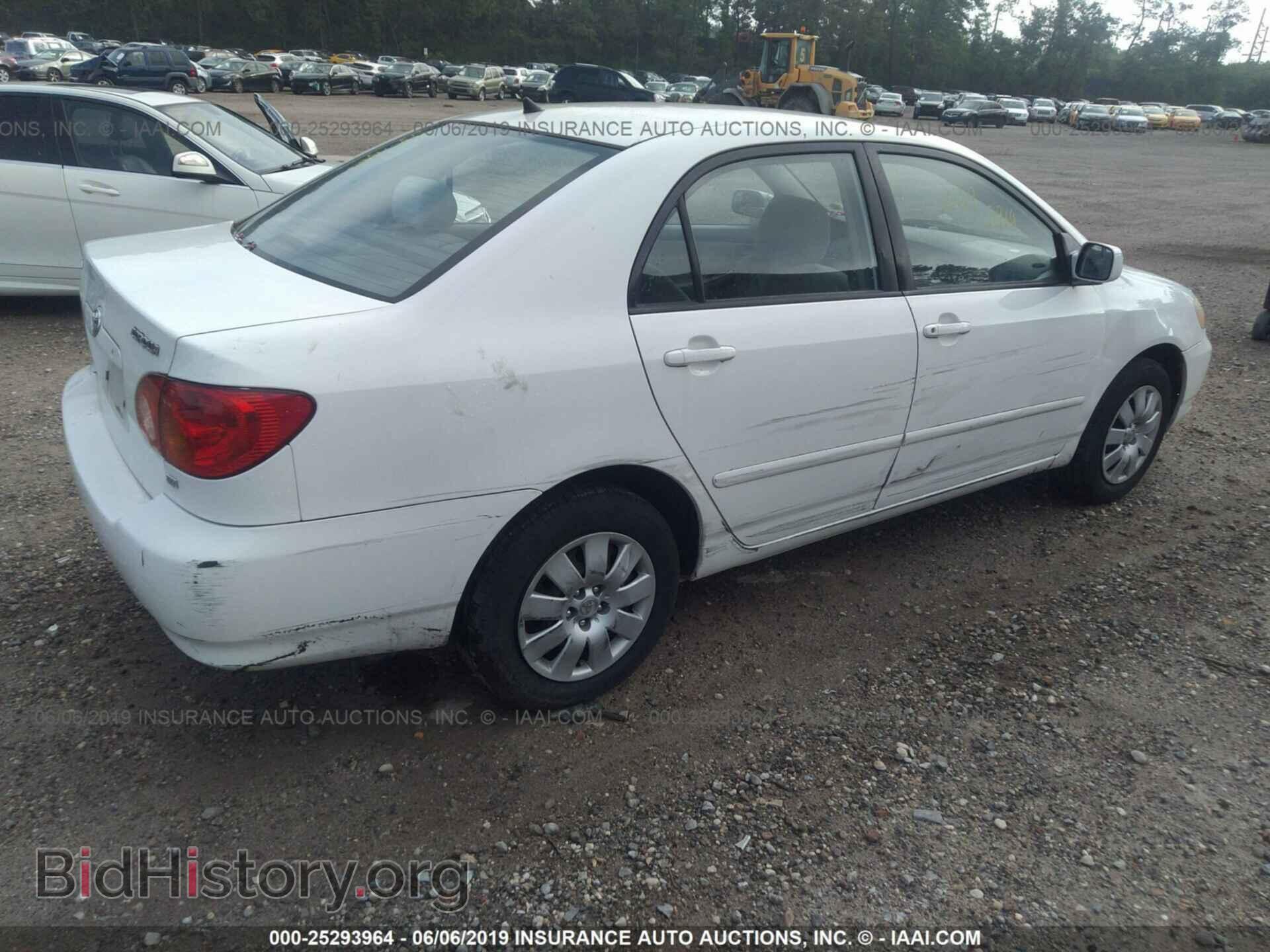 2003 TOYOTA COROLLA - VIN: 2T1BR32E03C063263 - Фото 4