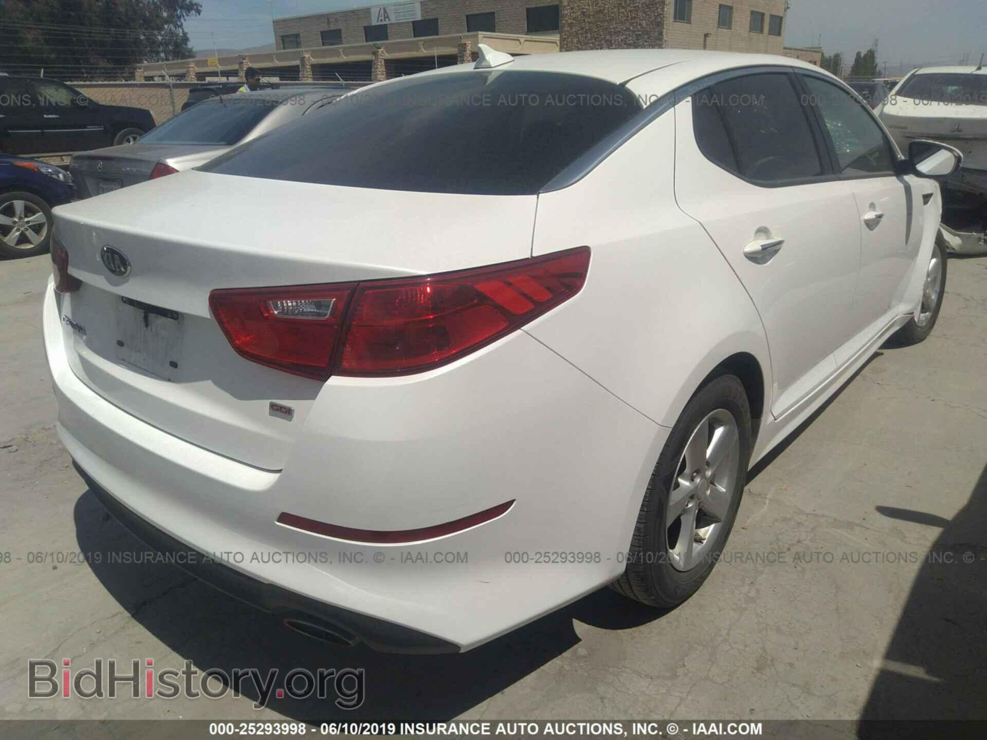 2015 KIA OPTIMA - VIN: KNAGM4A74F5664140 - Photo 4