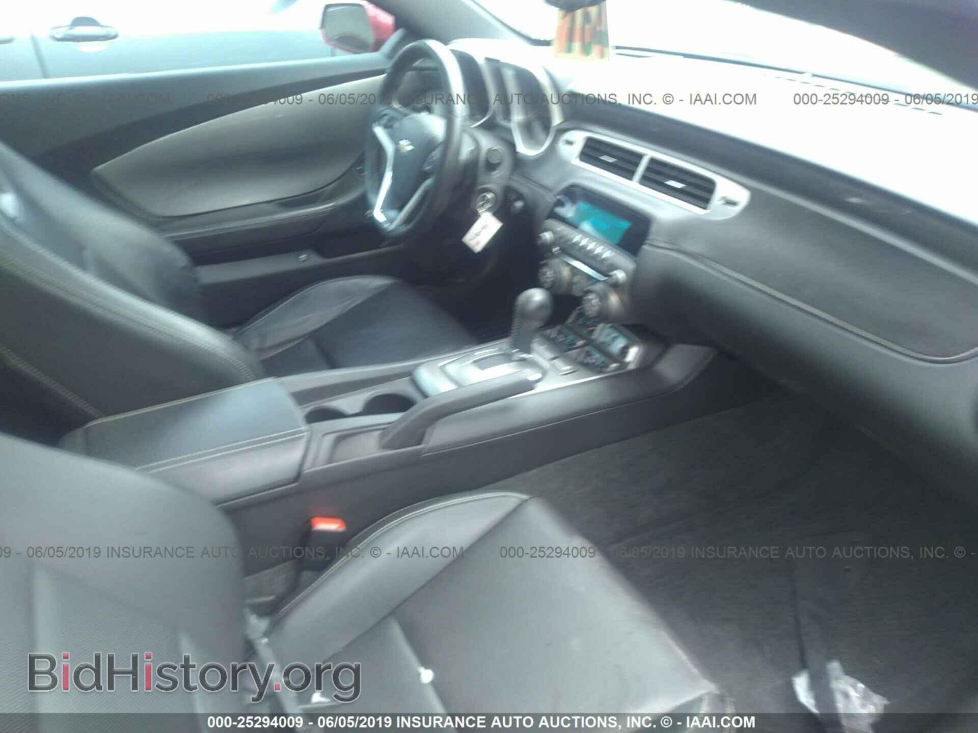 2012 CHEVROLET CAMARO - VIN: 2G1FC1E35C9199012 - Фото 5