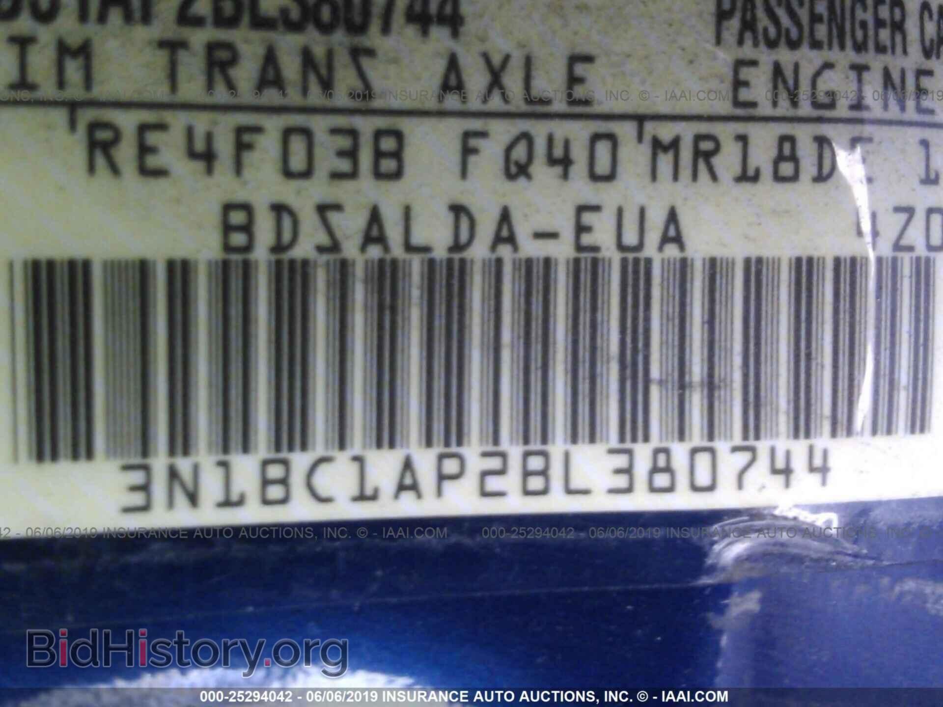 2011 NISSAN VERSA - VIN: 3N1BC1AP2BL380744 - Photo 9