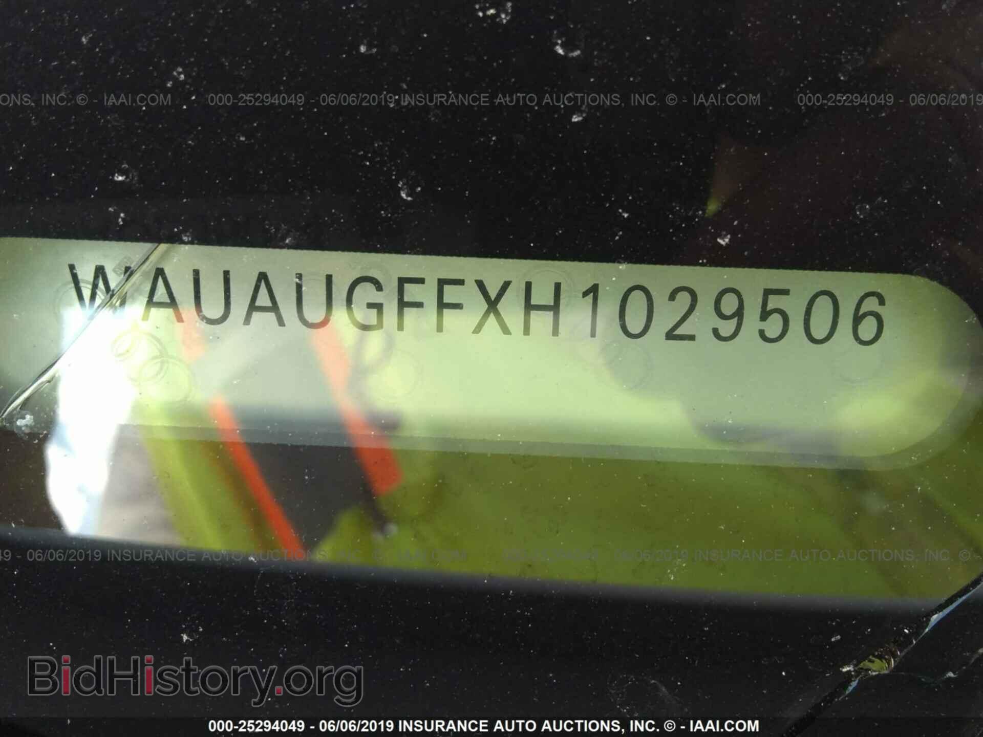 2017 AUDI A3 - VIN: WAUAUGFFXH1029506 - Фото 9