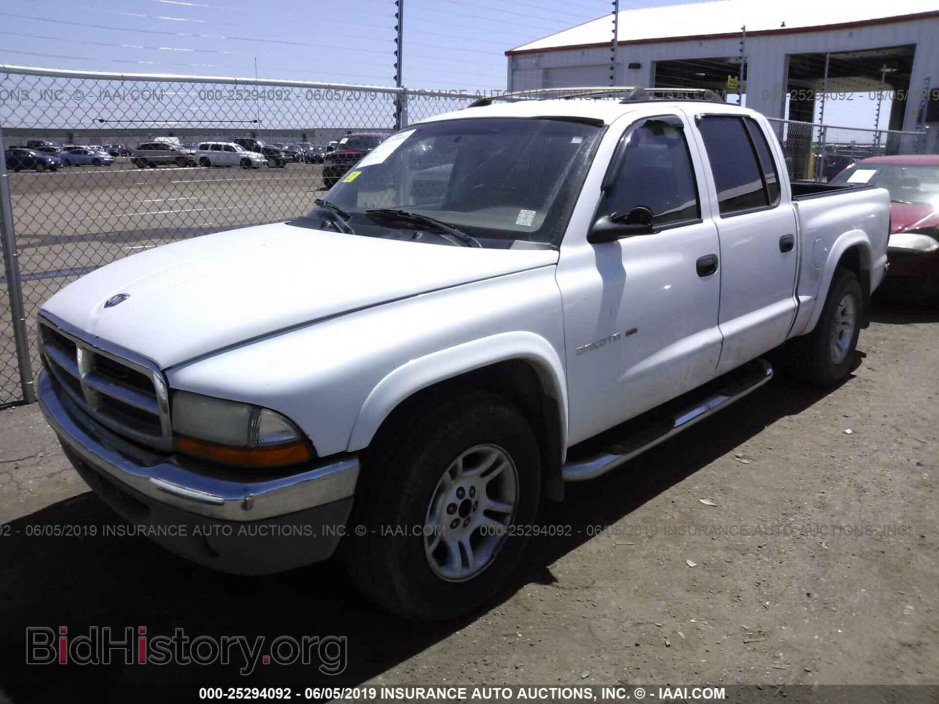 2002 DODGE DAKOTA - VIN: 1B7HL48X52S661534 - Фото 2