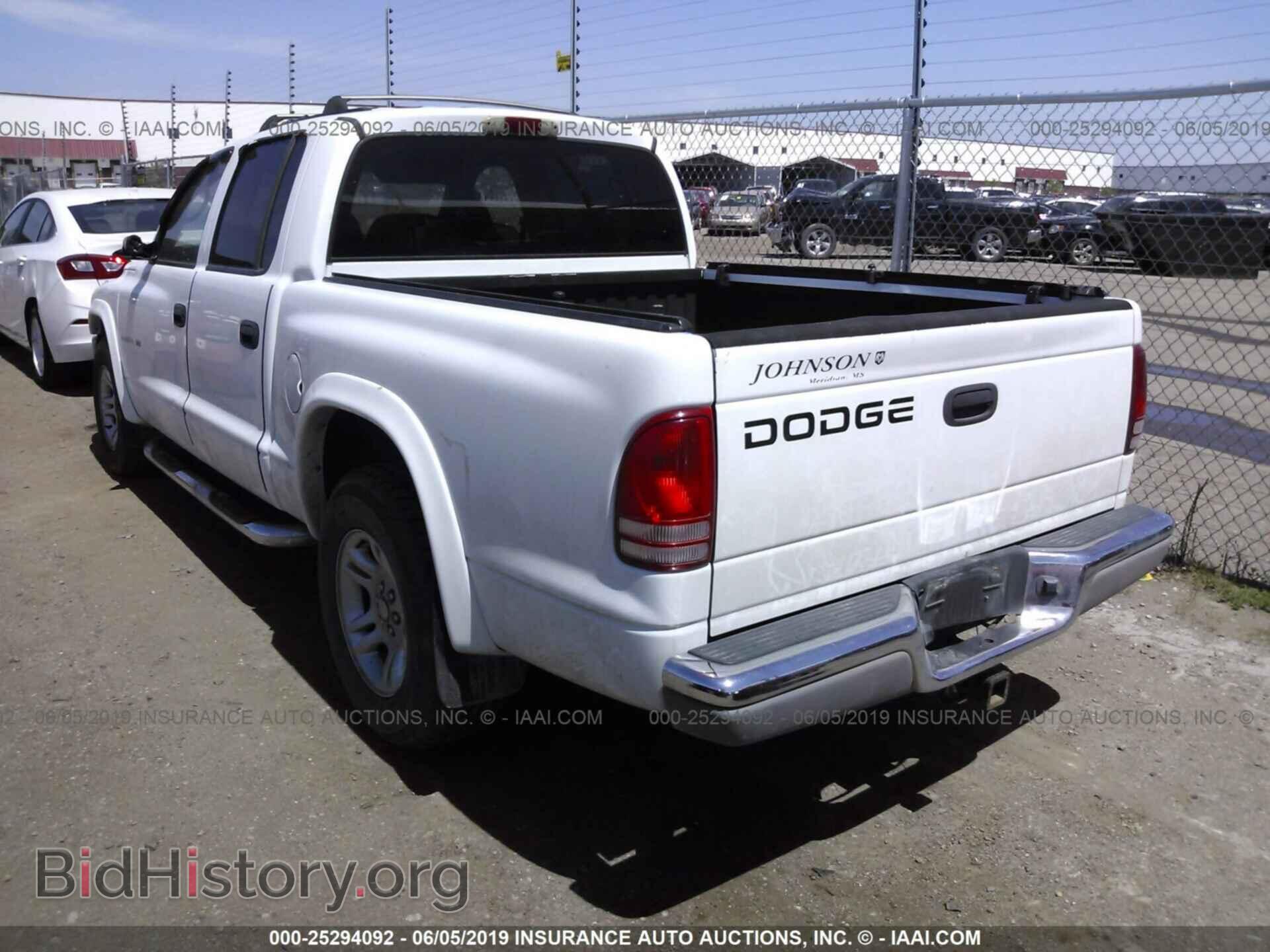 2002 DODGE DAKOTA - VIN: 1B7HL48X52S661534 - Фото 3
