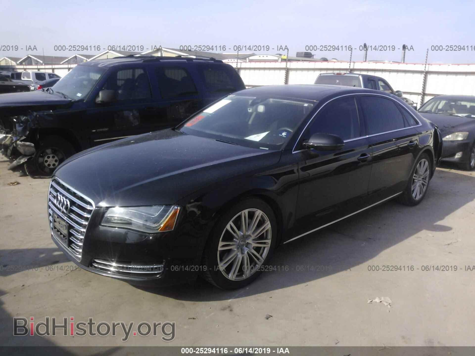 2013 AUDI A8 - VIN: WAURGAFD0DN017051 - Фото 2