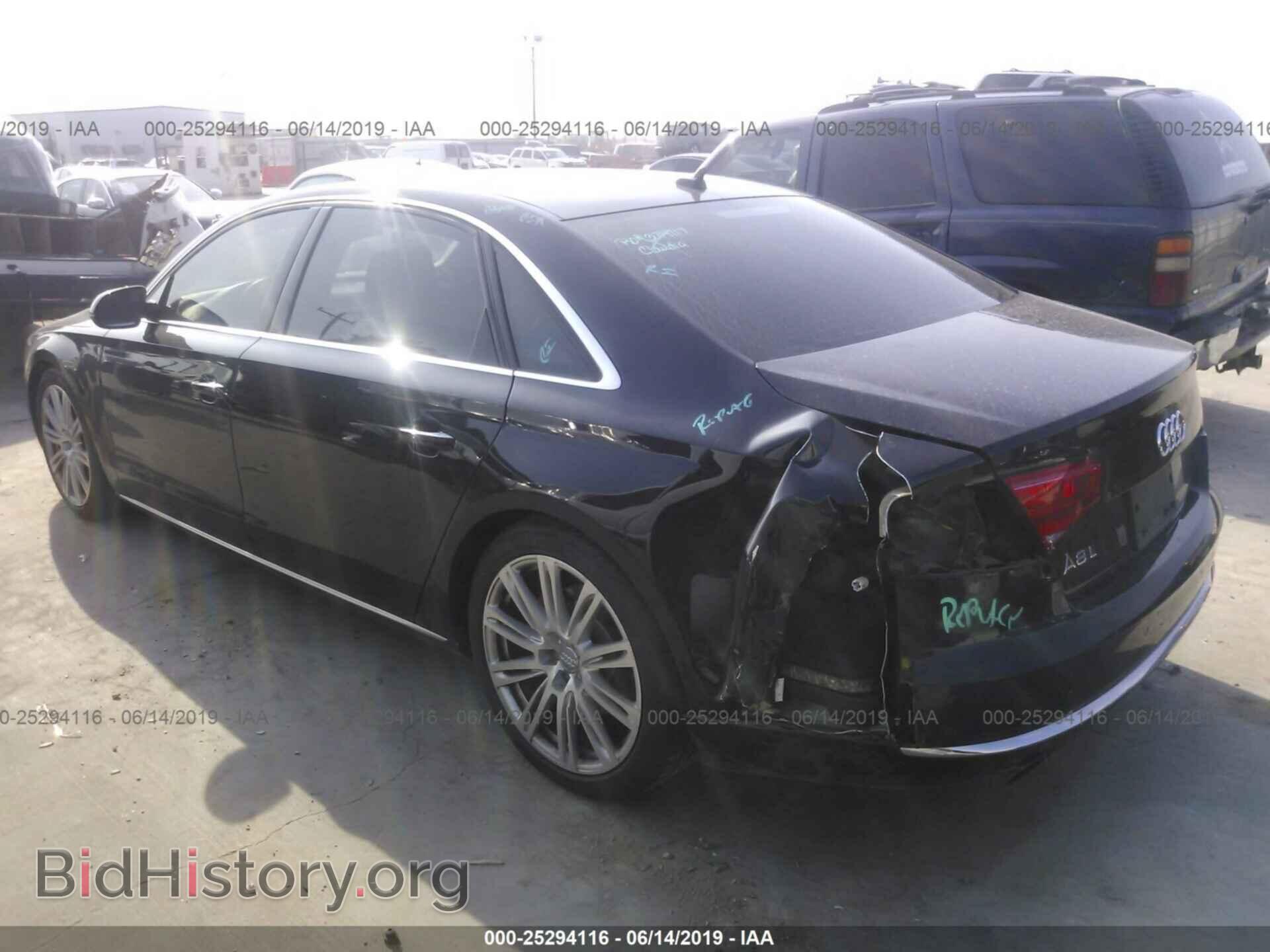 2013 AUDI A8 - VIN: WAURGAFD0DN017051 - Фото 3