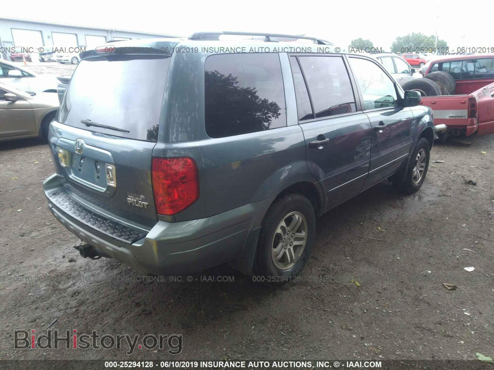 2005 HONDA PILOT - VIN: 2HKYF185X5H519607 - Фото 4