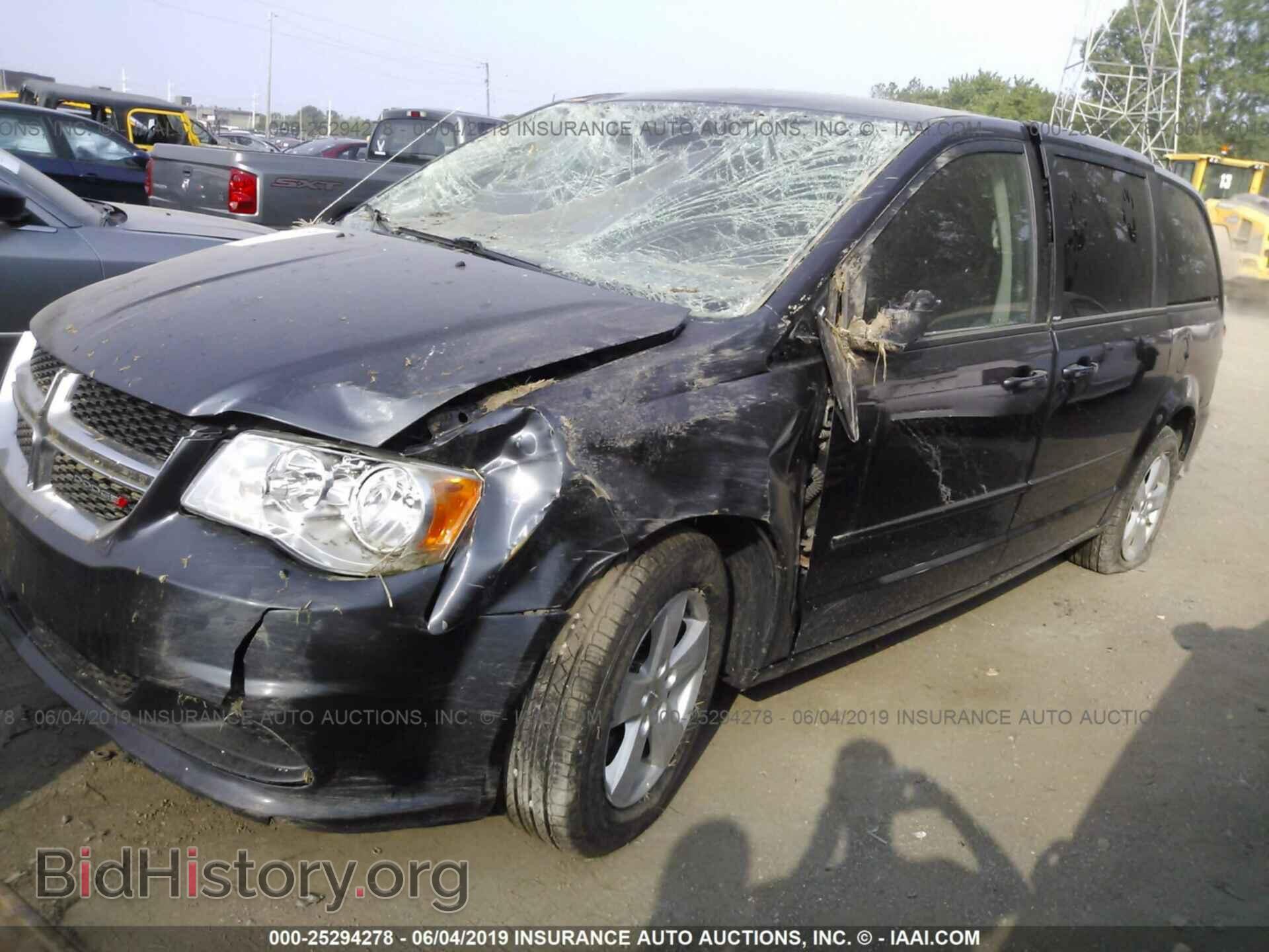 2013 DODGE GRAND CARAVAN - VIN: 2C4RDGBG5DR694341 - Фото 2