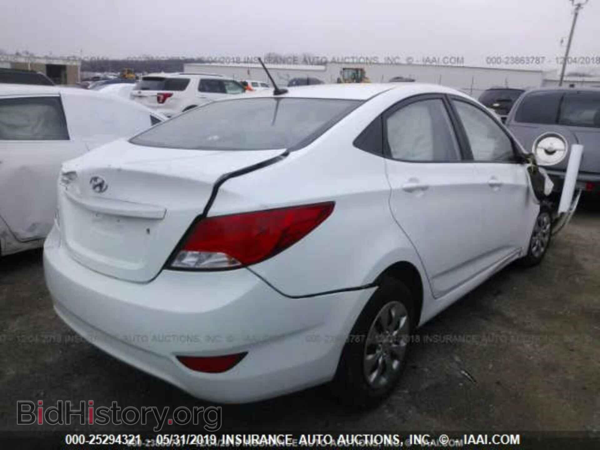2017 HYUNDAI ACCENT - VIN: KMHCT4AE7HU201142 - Фото 4