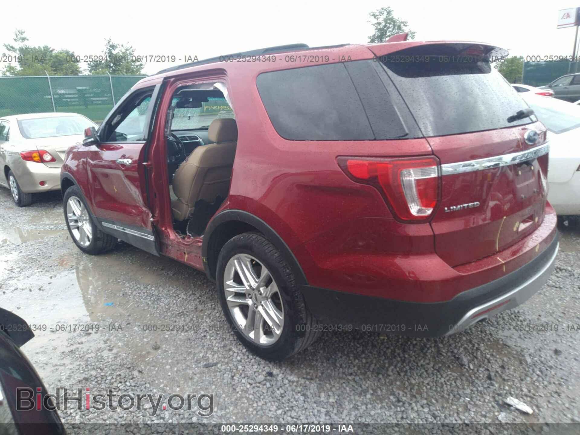 2016 FORD EXPLORER - VIN: 1FM5K8F87GGB03683 - Фото 3