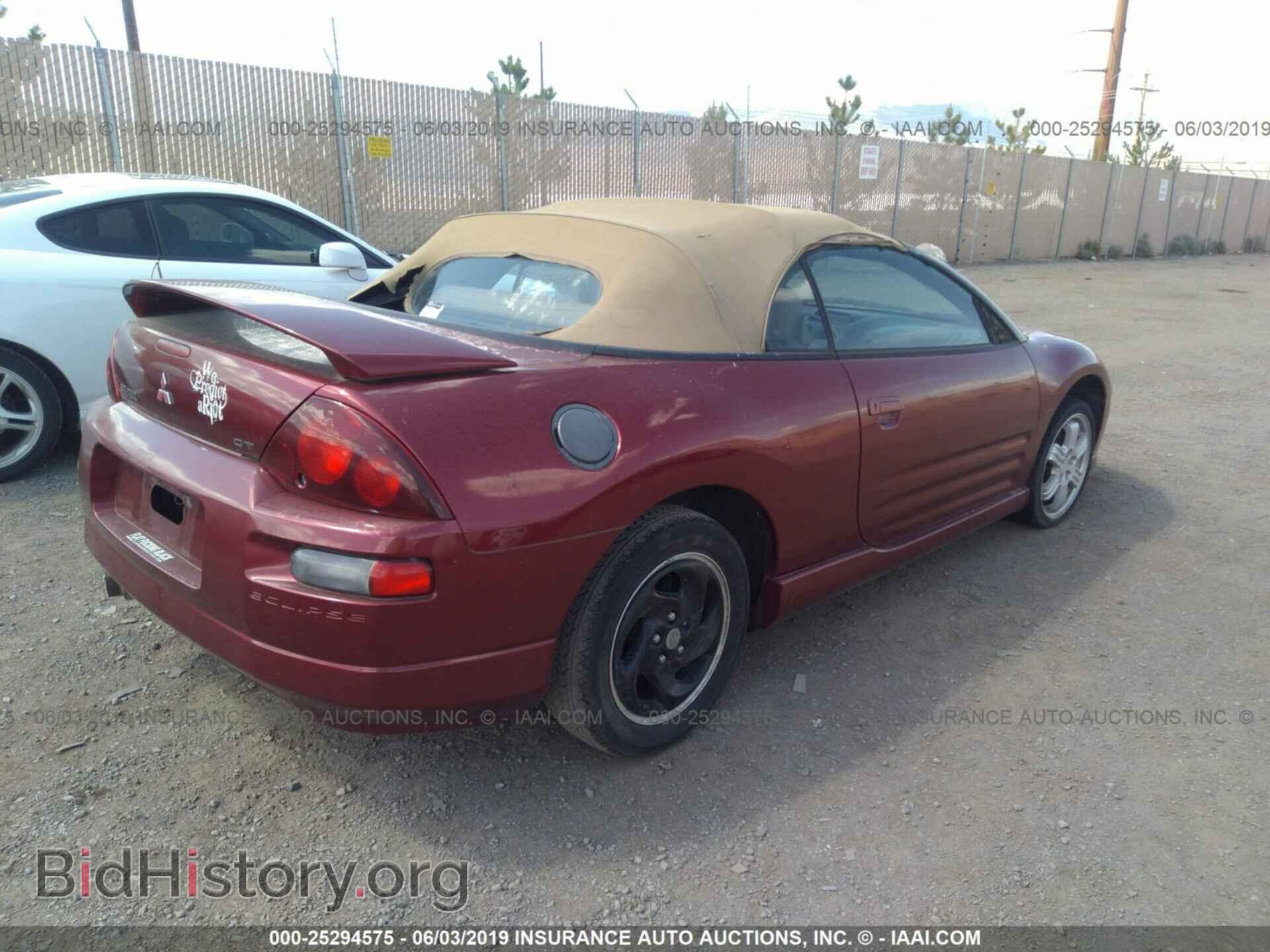 2001 MITSUBISHI ECLIPSE - VIN: 4A3AE85H11E084205 - Photo 4