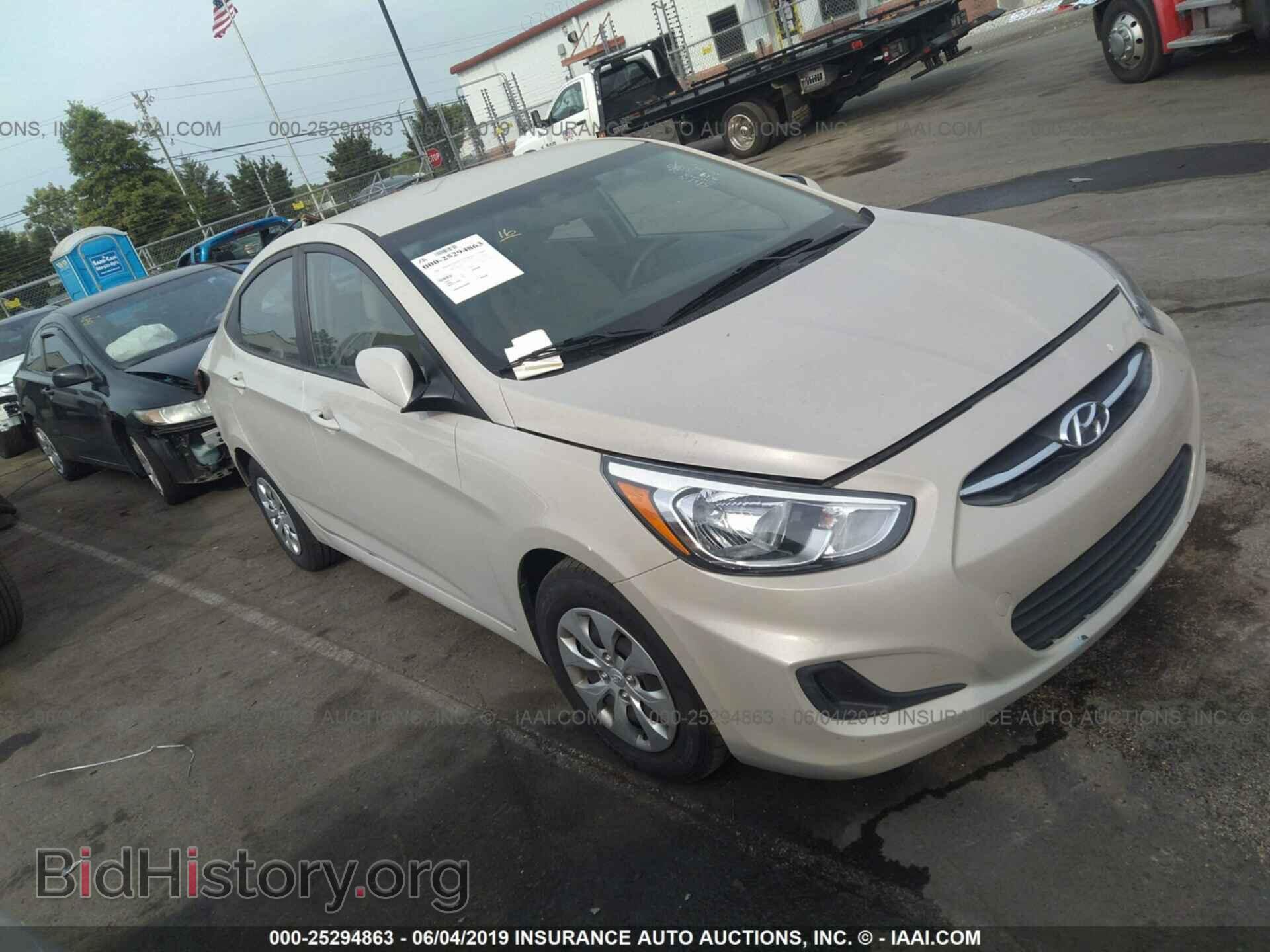 Фотография KMHCT4AE6GU147749 - HYUNDAI ACCENT 2016