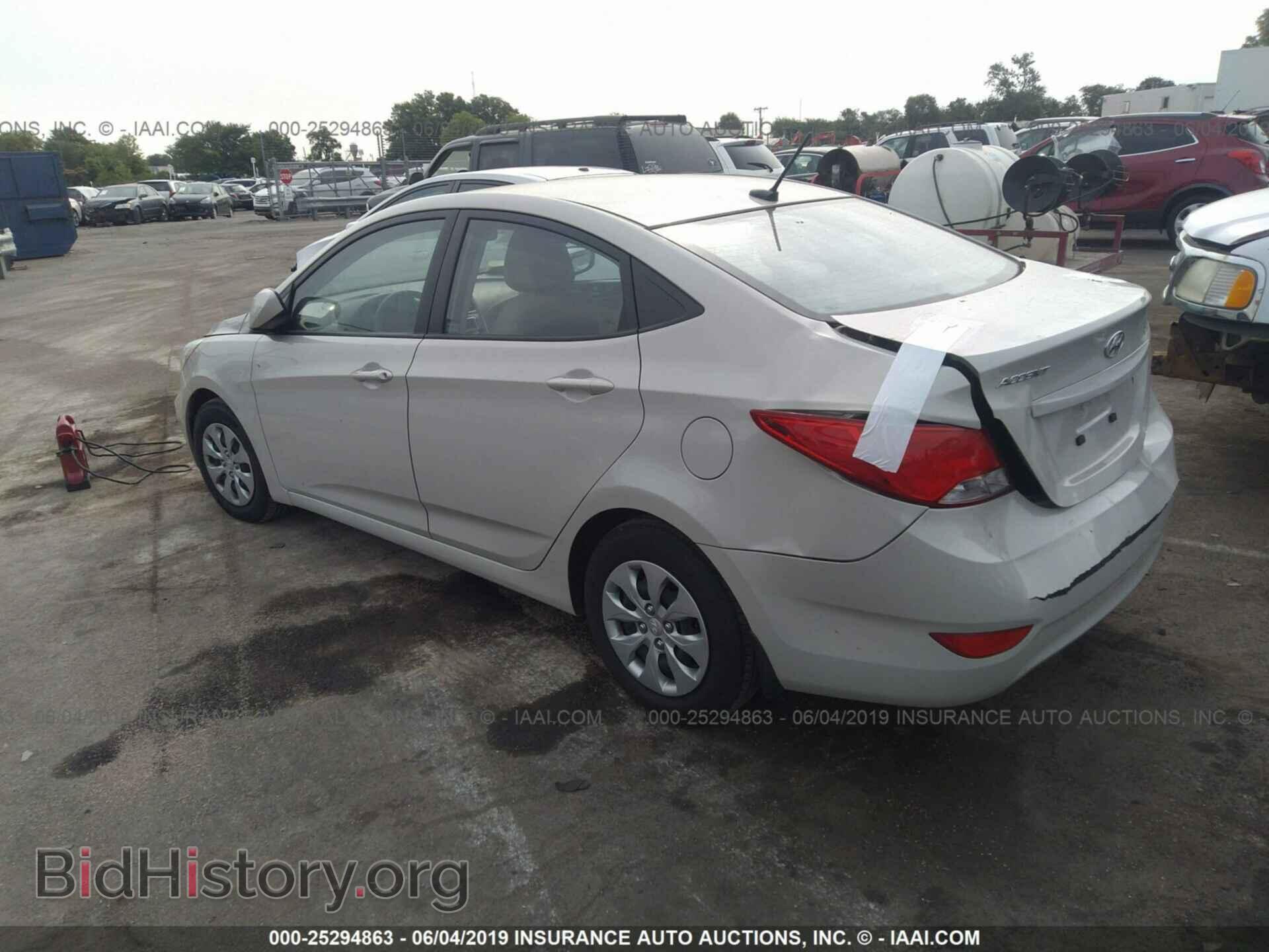 2016 HYUNDAI ACCENT - VIN: KMHCT4AE6GU147749 - Фото 3