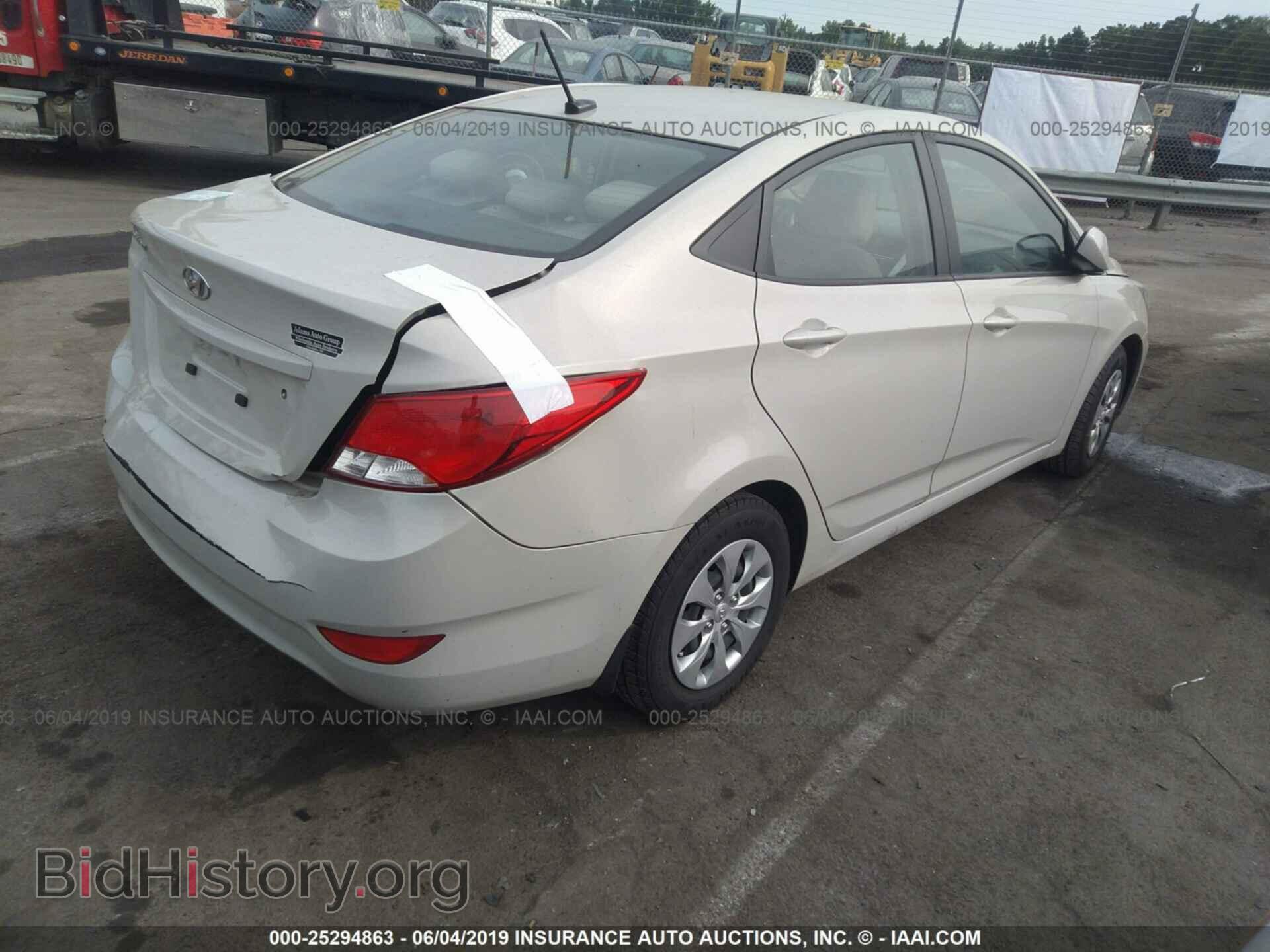 2016 HYUNDAI ACCENT - VIN: KMHCT4AE6GU147749 - Фото 4