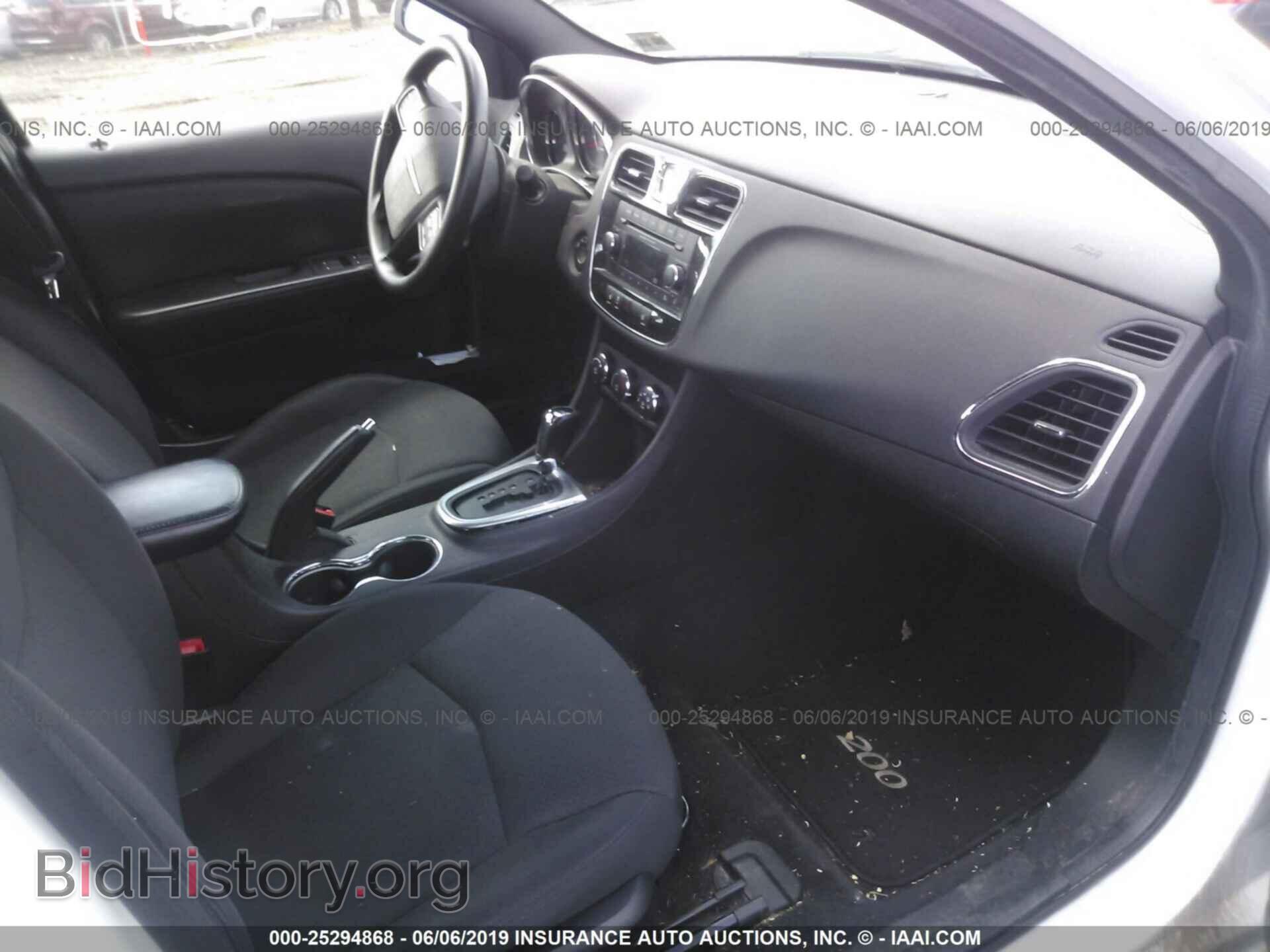 2013 CHRYSLER 200 - VIN: 1C3CCBAG8DN766048 - Фото 5